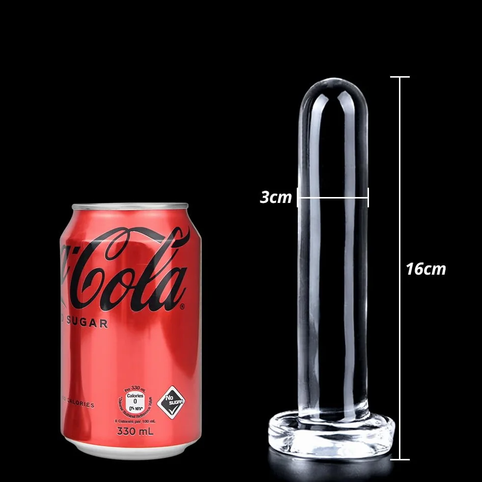 Roluck Plug Anale con Ventosa, TPE Dildo Trasparente Giocattoli Sessuali per Uomini Massaggio della Prostata Anale Masturbazione Stimolazione del Punto G per Donne (S)
