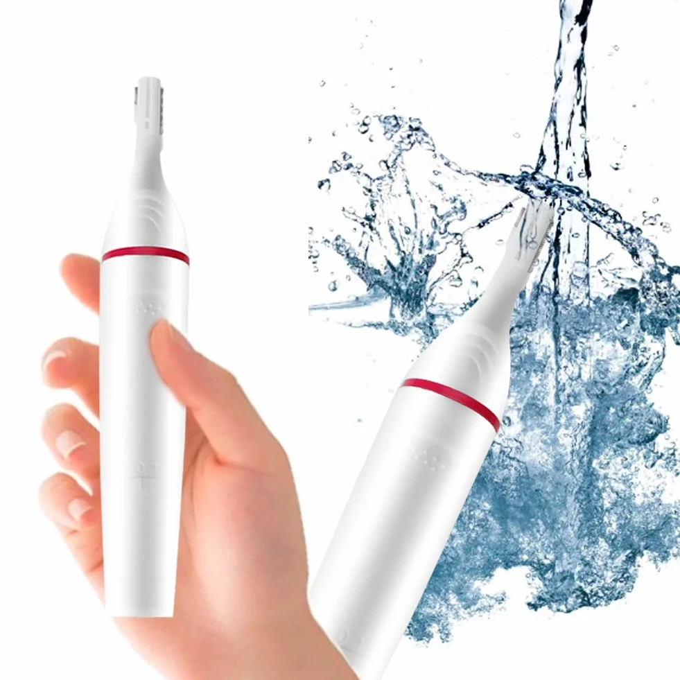 Rasoio elettrico 4-in-1 per capelli, naso e bikini donna