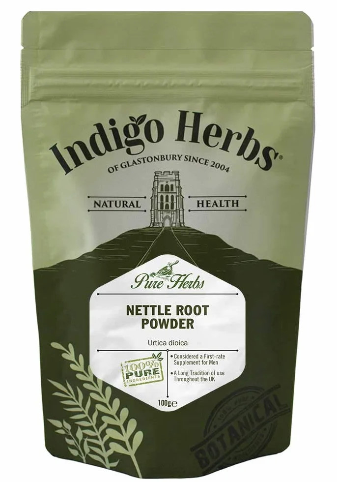 Indigo Herbs Radice di Ortica in Polvere 100g