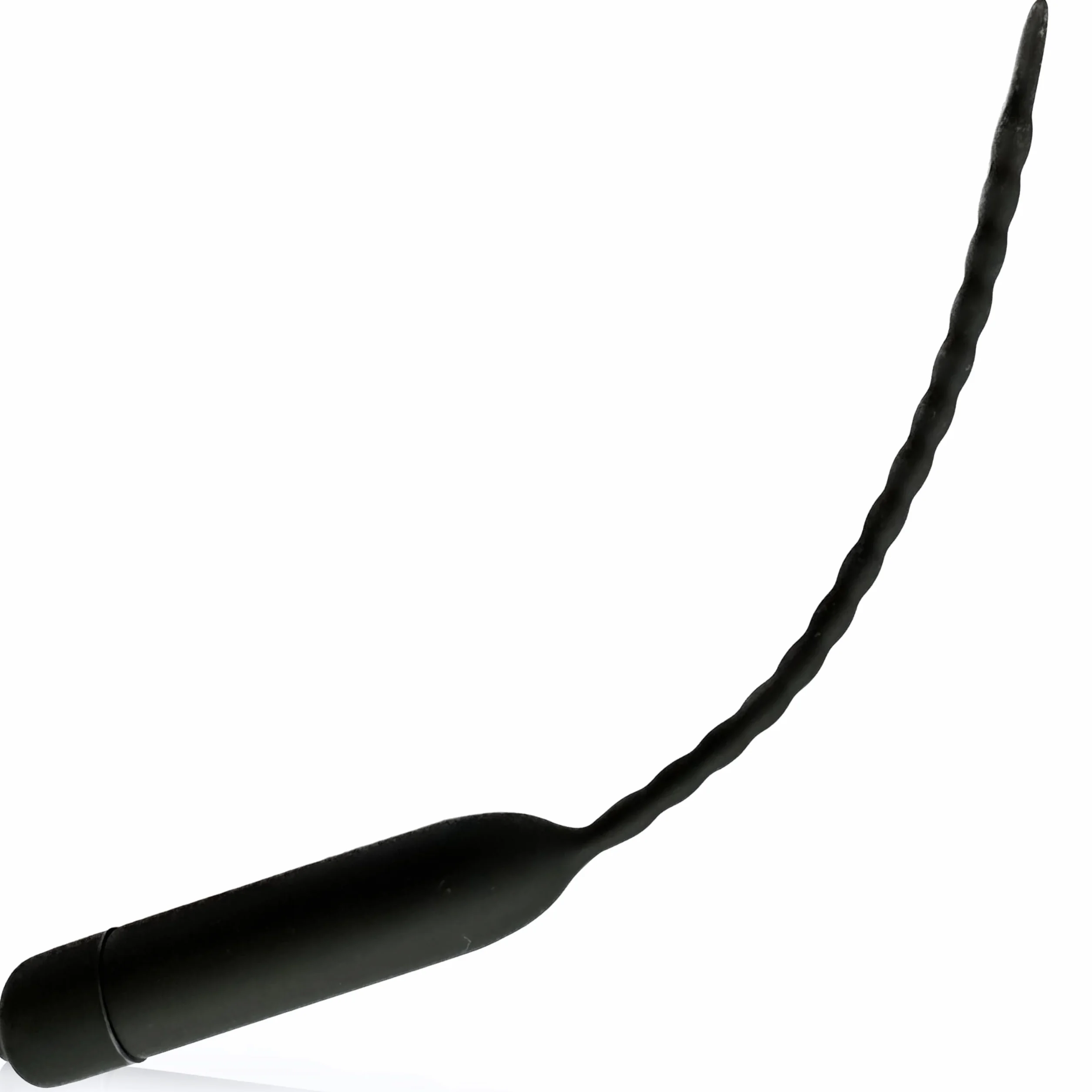 FOPS Vibratore Uretrale per Uomo Sonde Uretrali Dilatatore Uretra in Silicone Elettrico Pene Plug Giocattolo Sessuale Stimolatore Uretrale Lunghezza 26cm Diametro 0.7cm N16-66