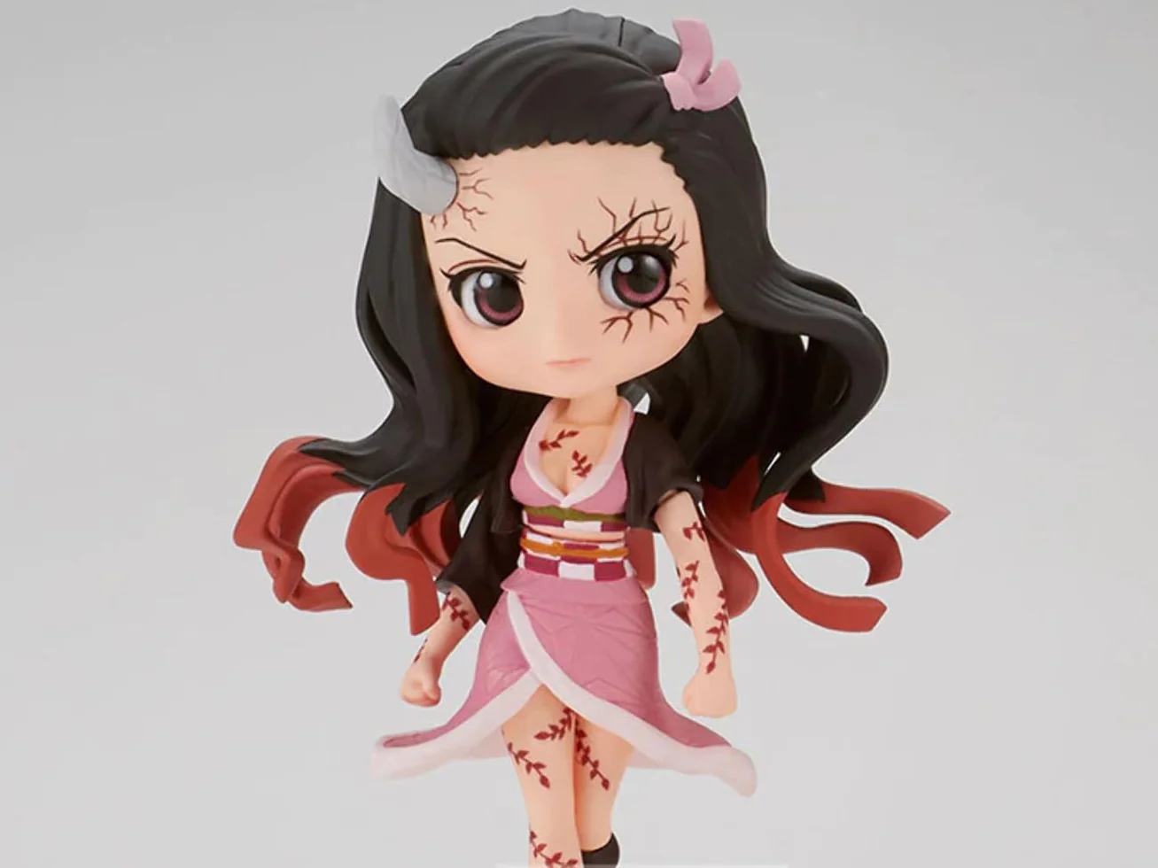 Banpresto Demon Slayer QPosket Petit Nezuko Kamado Figurine 7cm