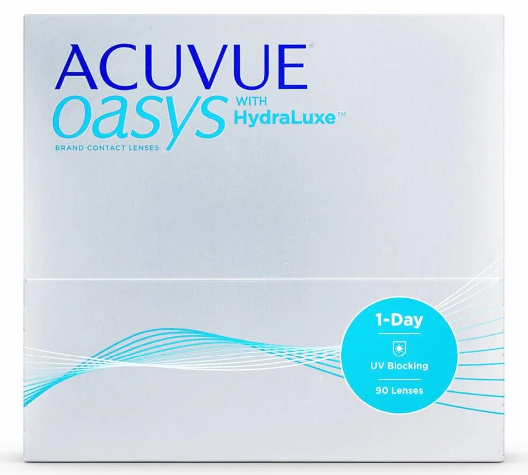 1 Day Acuvue Oasys With Hydraluxe BC 8.50 (-7.00, 8.5, 14.3) Pacco da 90
