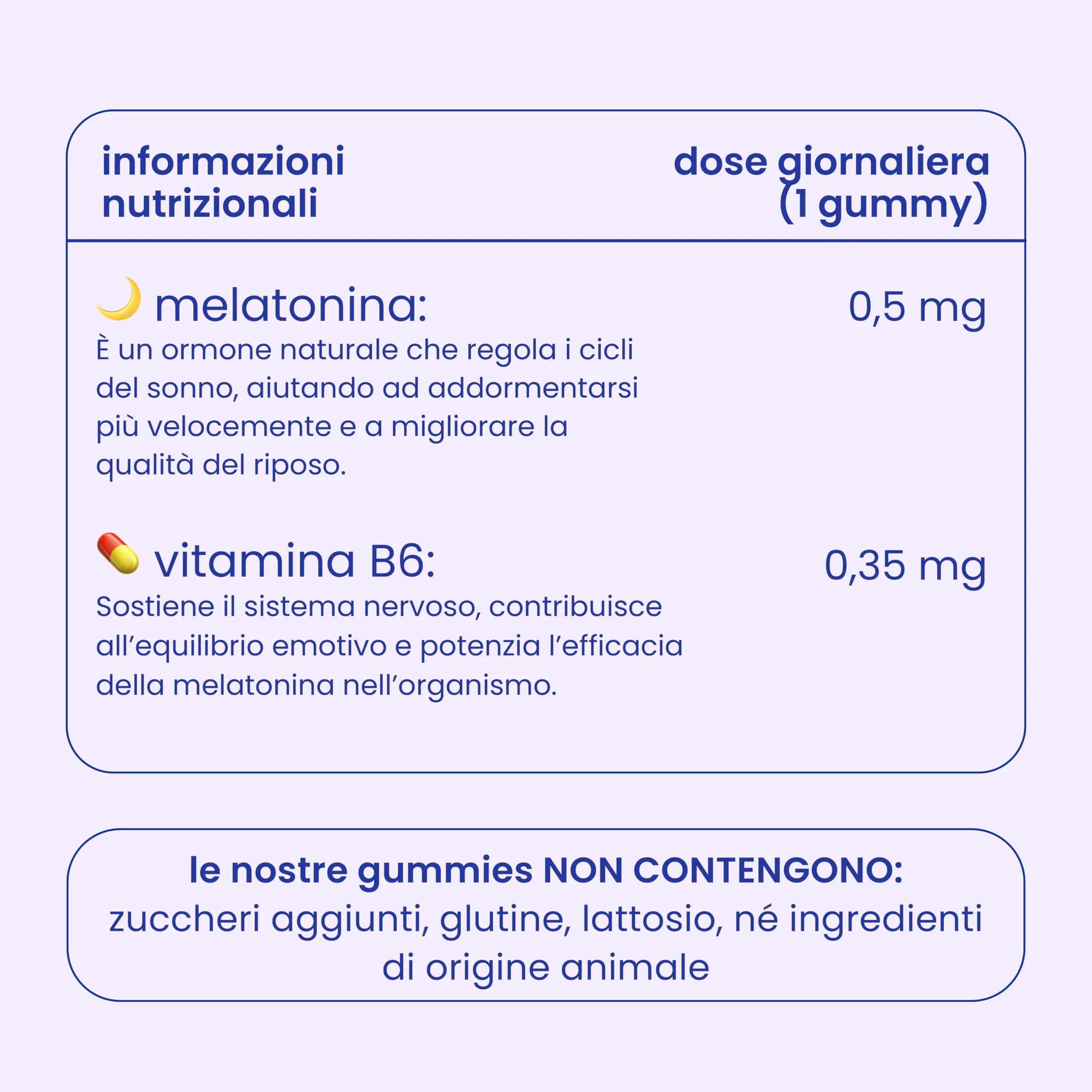 Melatonina Bambini 0,5 mg + Vitamina B6 70 Gummies Vegane Senza Zuccheri Gusto Frutti di Bosco