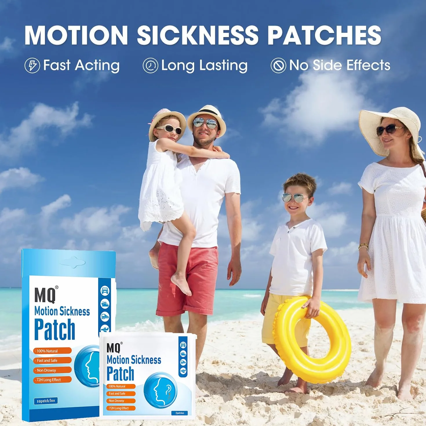 Motion Sickness Patch 10 Count