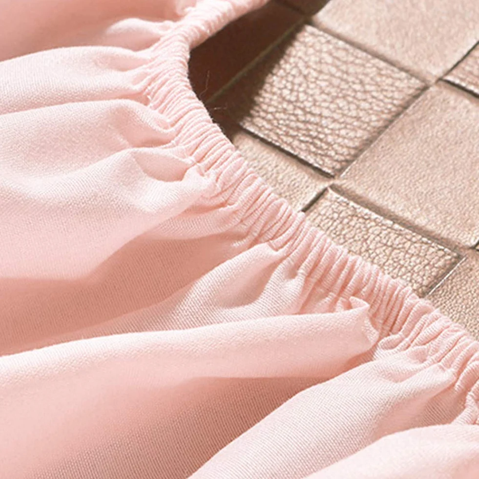 Lenzuolo per Lettino da Massaggio Copertura Rosa 2 Pezzi