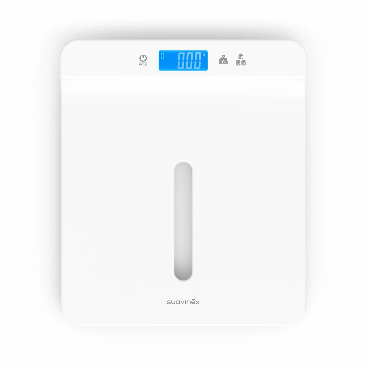 Suavinex Bilancia Digitale Neonati Adulti 1-100 kg Vassoio Pesata Rimovibile