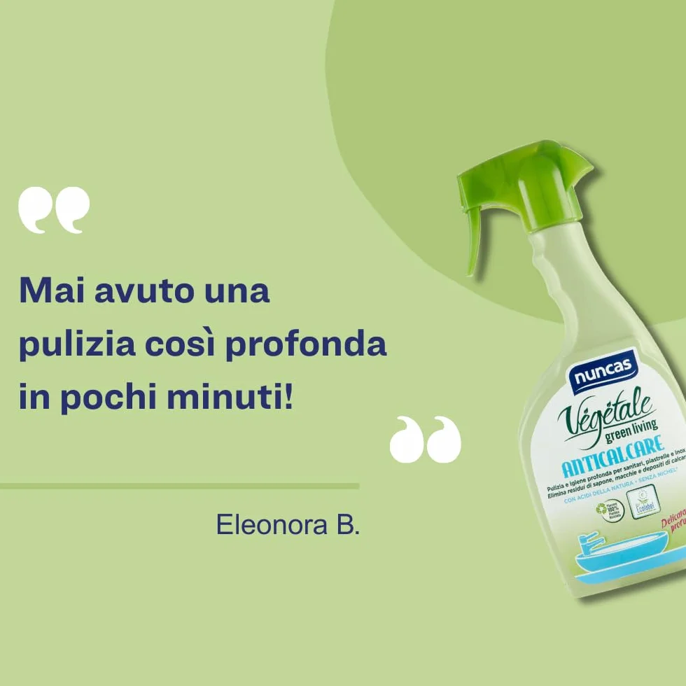 Nuncas Vegetale Detergente Anticalcare 500ml