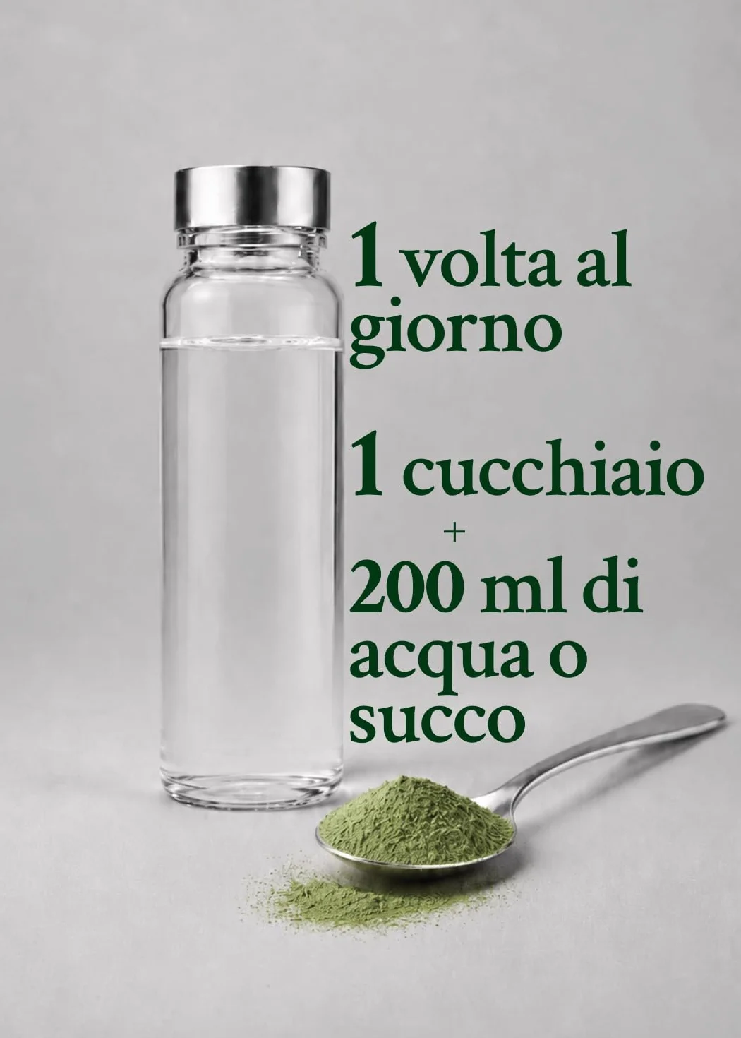 Intenson Green Formula Mango Super Greens Polvere Superfood Blend Chlorella Spirulina Ashwagandha OPC Moringa Senza Zucchero Bevanda Funzionale 300 g
