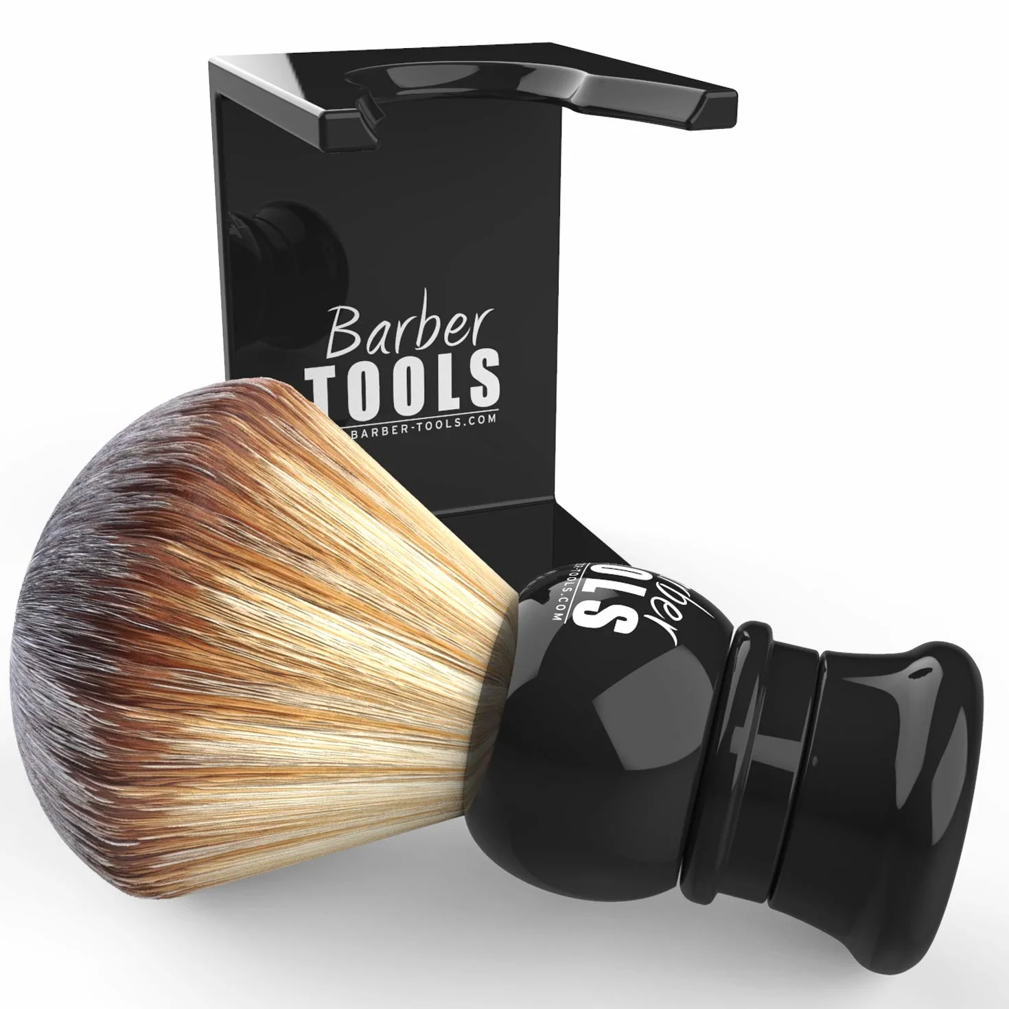 Barber Tools Pennello da Barba con Supporto