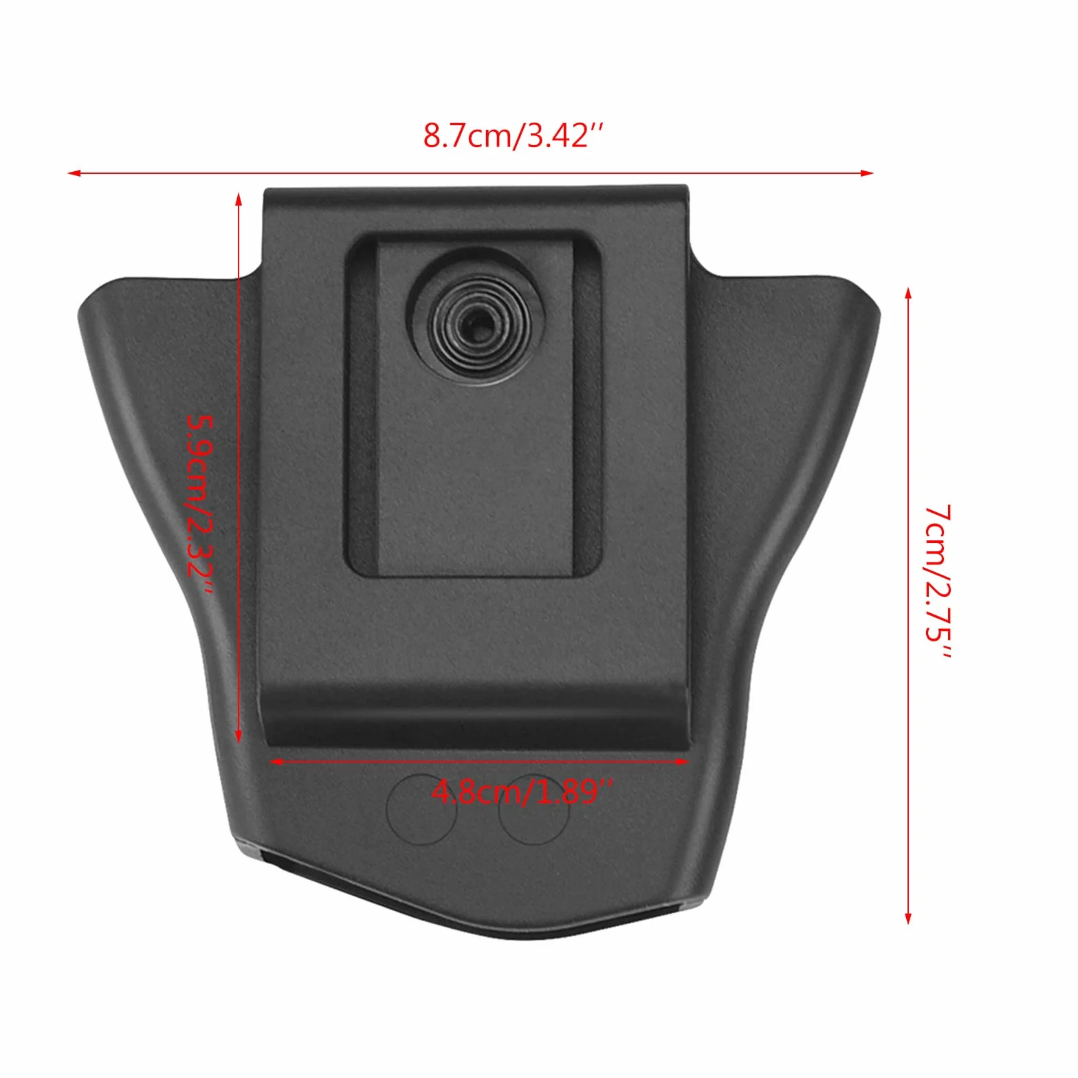 Manette per custodia per supporto manette in acciaio per accessorio cintura