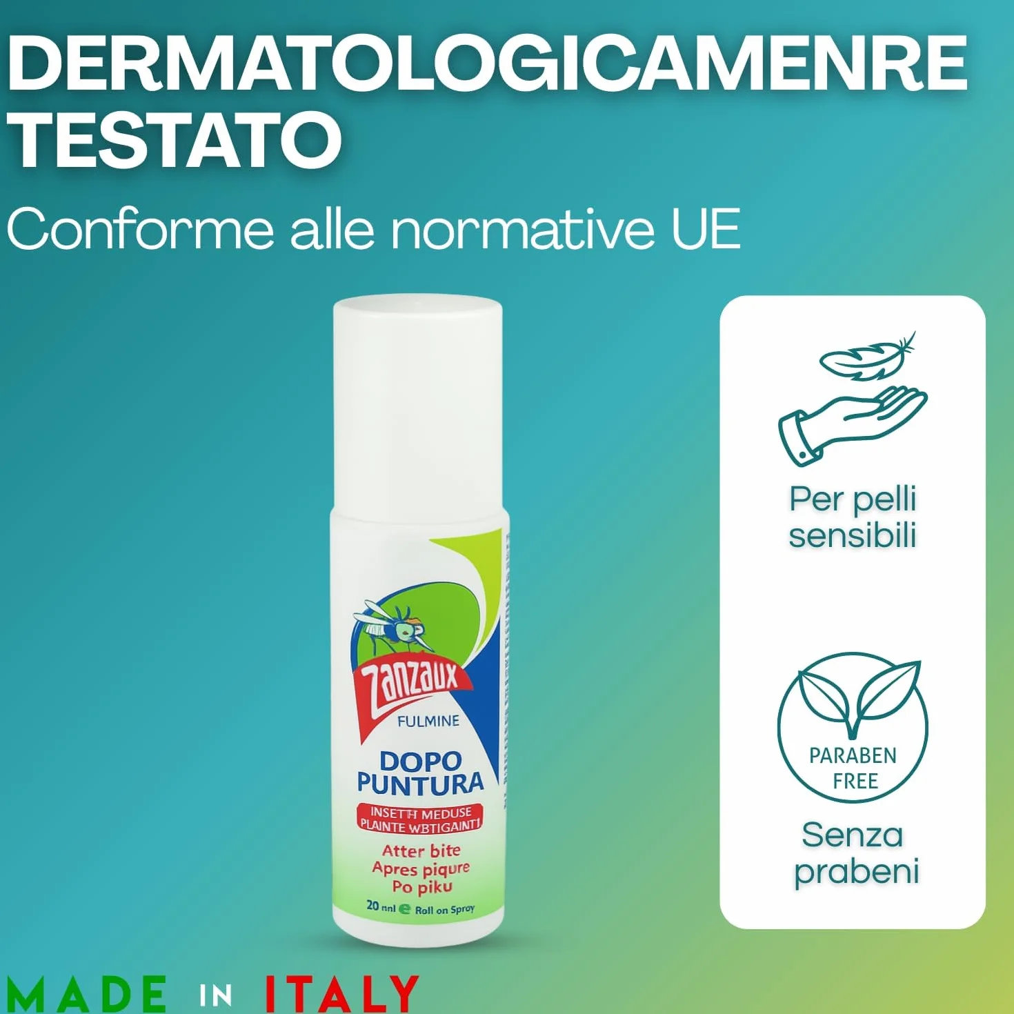 Virsus Dopo Puntura Fulmine 20ml punture insetti punture meduse piante orticanti varie quantità (3)