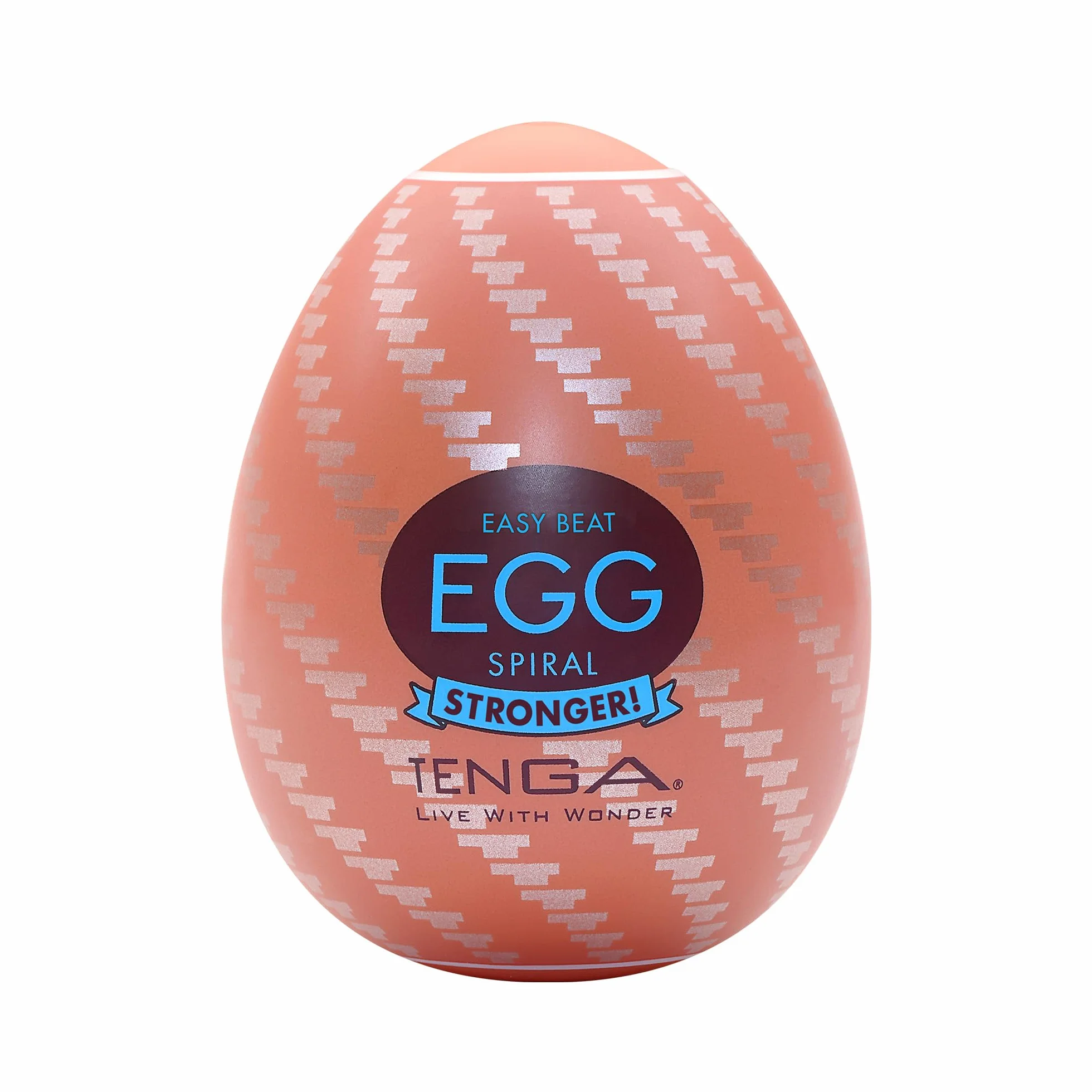 TENGA EGG Hard Spiral - Masturbatore per Uomo - Sex Tox Maschile in Confezione Discreta - Prodotto Monouso - (1 Uovo)