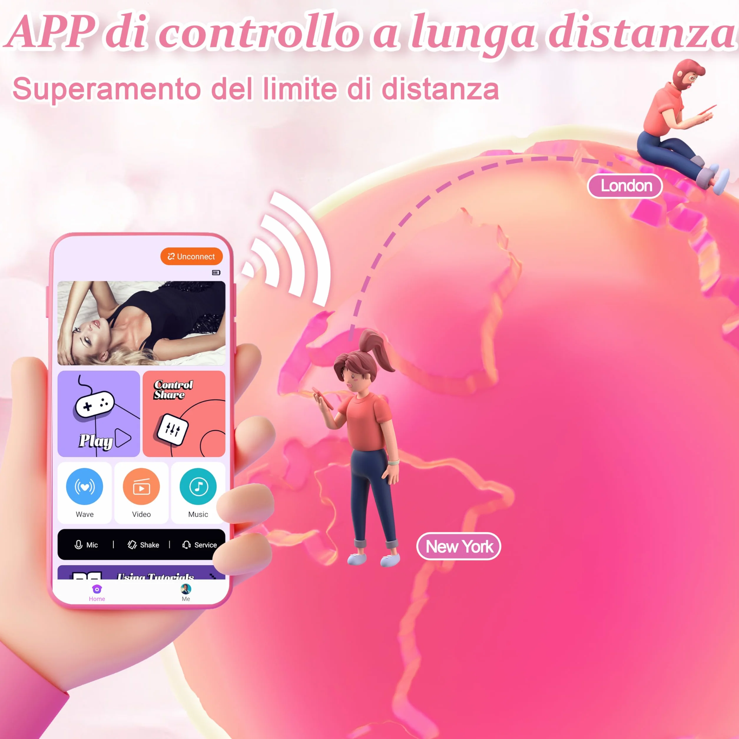 Vibratoreper Donna Professionale Sexytoysys Donna - Sex Toys Sessuali Vibratore Ovetto con Telecomando a Distanza, Vibrante Wireless Stimolatore Clitoride Femminile Vagina Vibratori Piccolo Sexy Toy