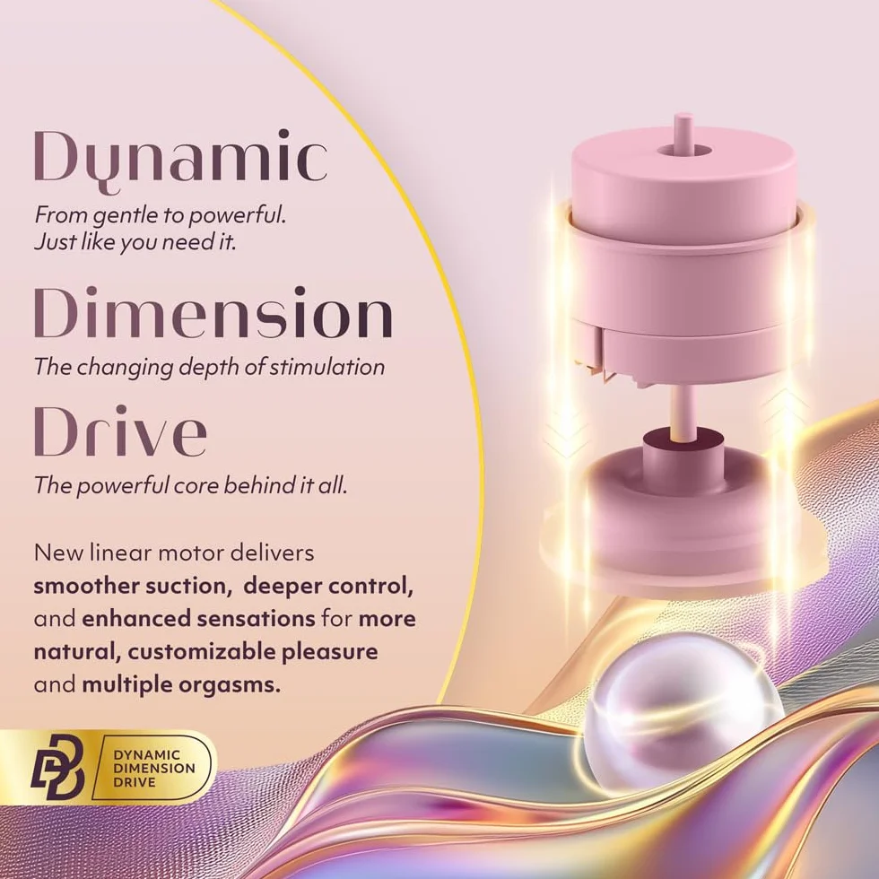 Womanizer Next Duo Vibratore Rabbit per Donna con 14 Modalità di Vibrazione e Aspirazione | Doppio Motore per Stimolazione del Clitoride e del Punto G | Sex Toy Silenzioso in Silicone | Rosa