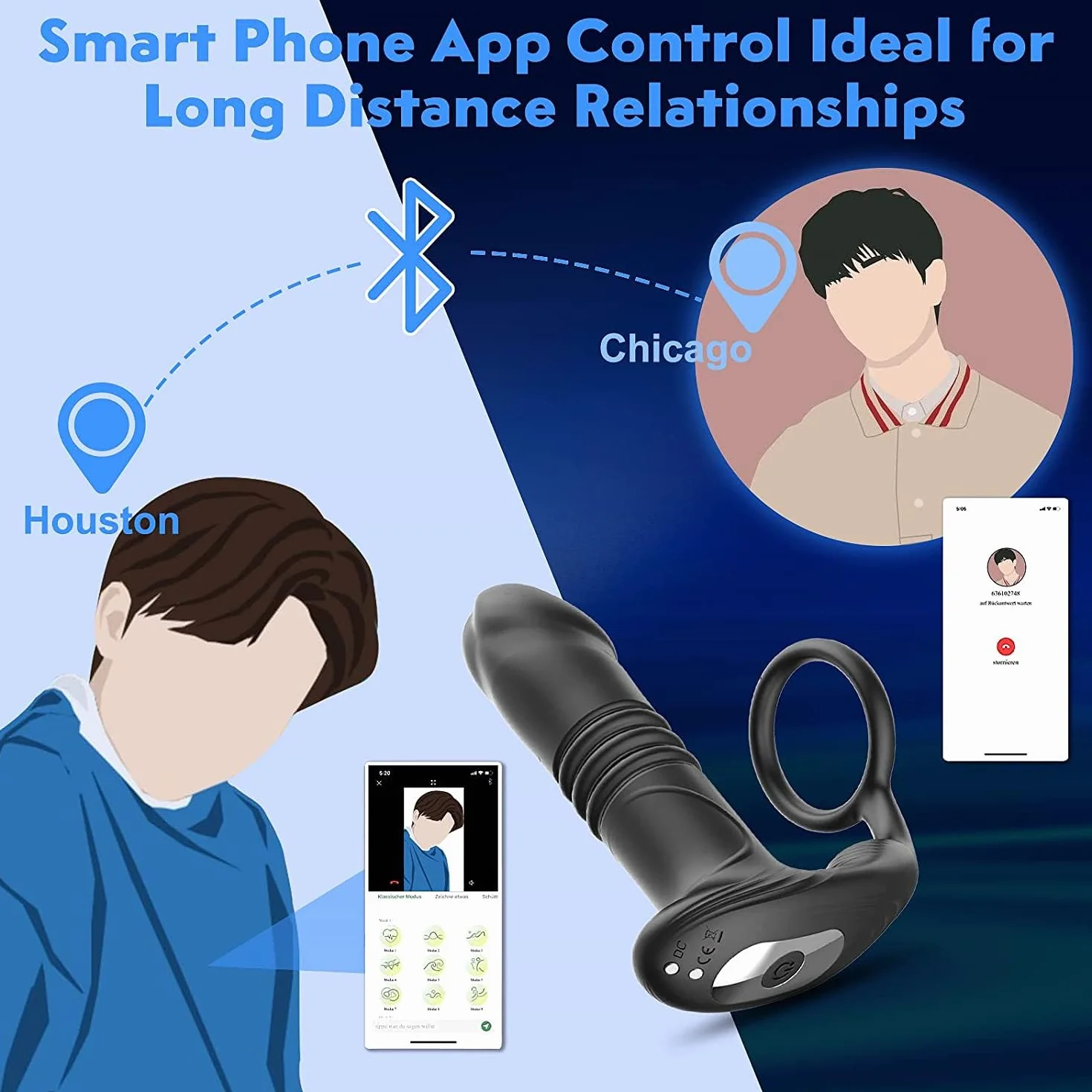 Massaggiatore APP Plu𝚐-An𝚊les𝚎x-T𝚘ys Plu𝚐-An𝚊le S𝚎x-T𝚘ys D𝚒ld𝚘-An𝚊le An𝚎llo-V𝚒br𝚊nte-P𝚎r-Il-P𝚎ne Prost𝚊ta-Mass𝚊ggio-Uomo St𝚒m𝚘lat𝚘re-Pros𝚝atico-M𝚊schile S𝚎xy-Sh𝚘p impermeabile