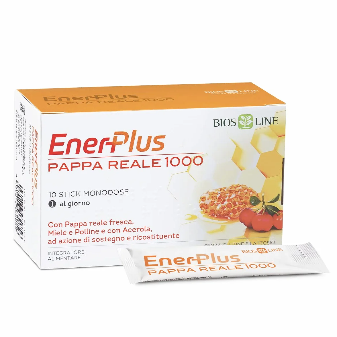 ENERPLUS Pappa Reale 1000 Integratore Alimentare, 10 Bustine 10 ml