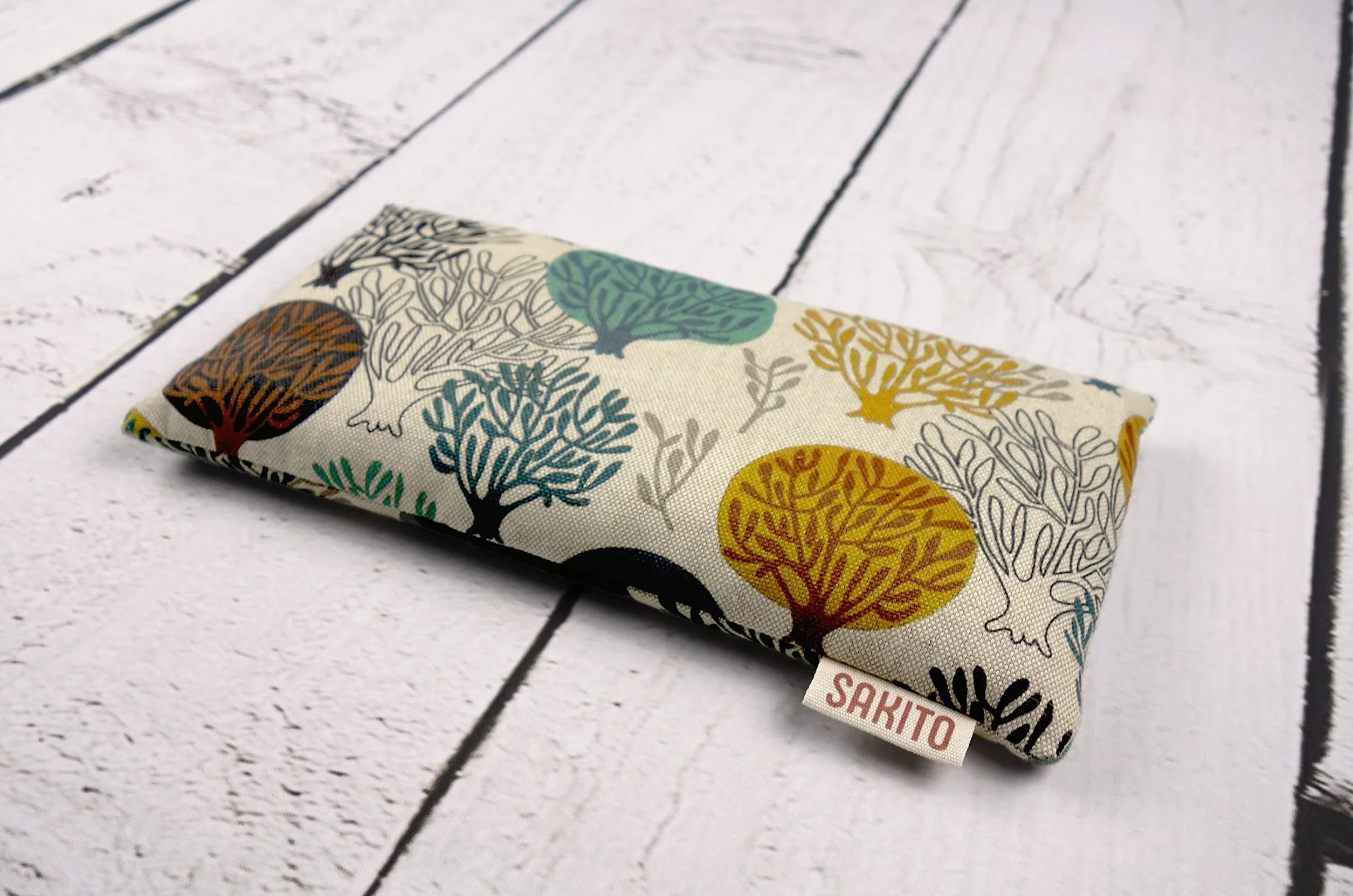 Cuscino Termico Microonde (25x12 cm) - Cuscino Riscaldabile Naturale per Dolori Mestruali - Utilizzo Caldo o Freddo - Elevata Ritenzione del Calore - Tessuto di Qualità - Profumo di Lavanda