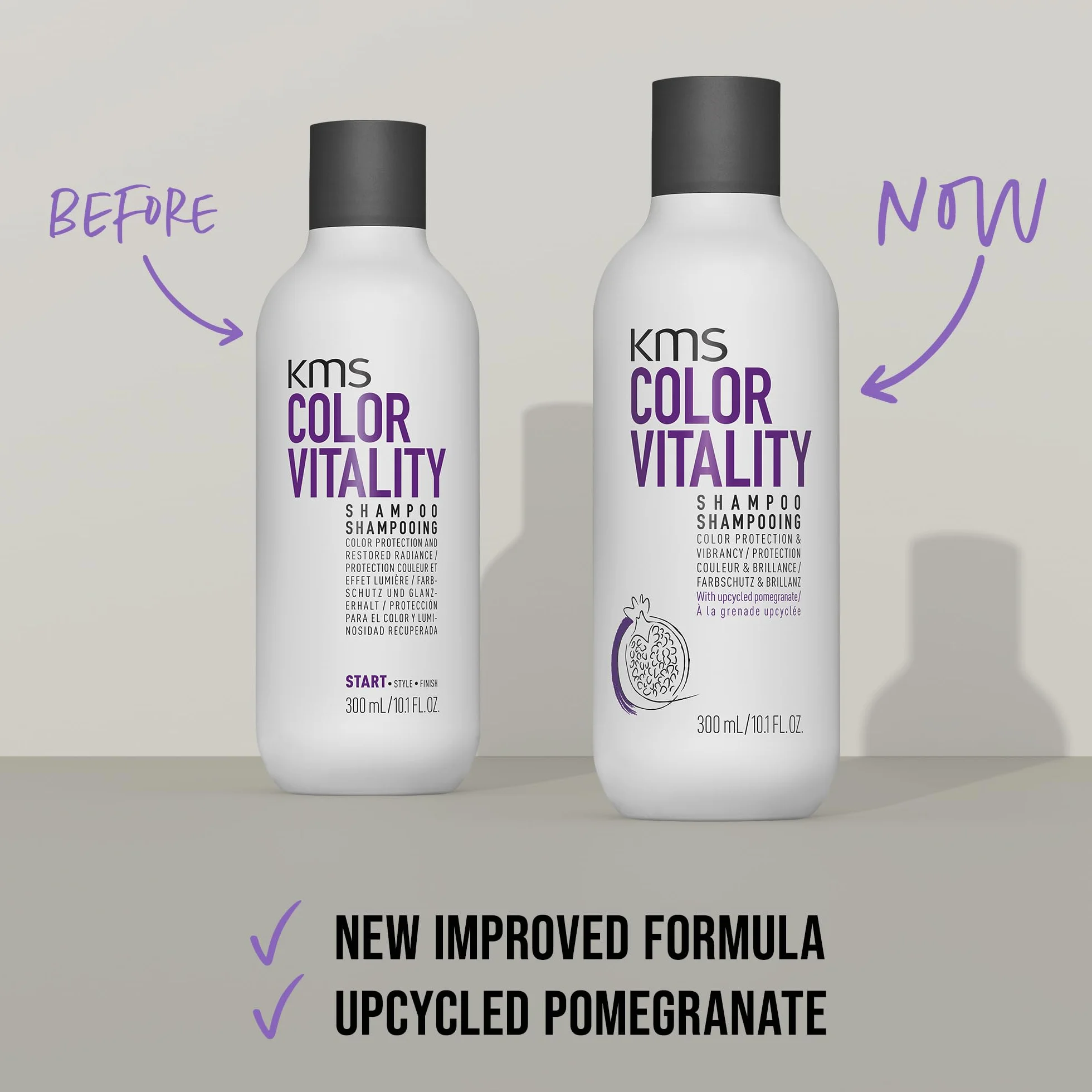 KMS ColorVitality Shampoo 300ml per Capelli Colorati