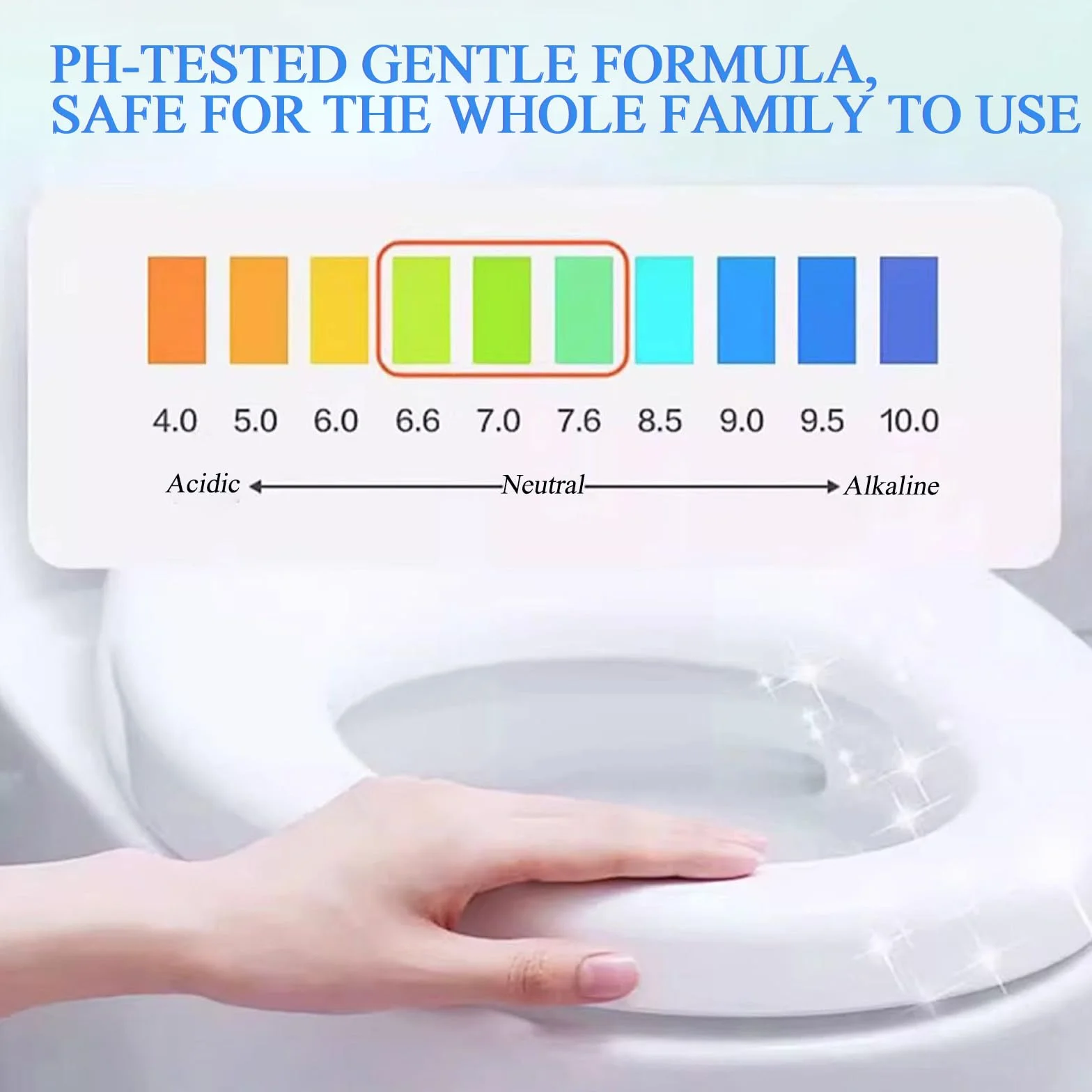Juegot Detergente per WC, Efficiente e facile da usare Detergente in schiuma in polvere per WC perfettamente pulito 1 pezzo - 250 ml