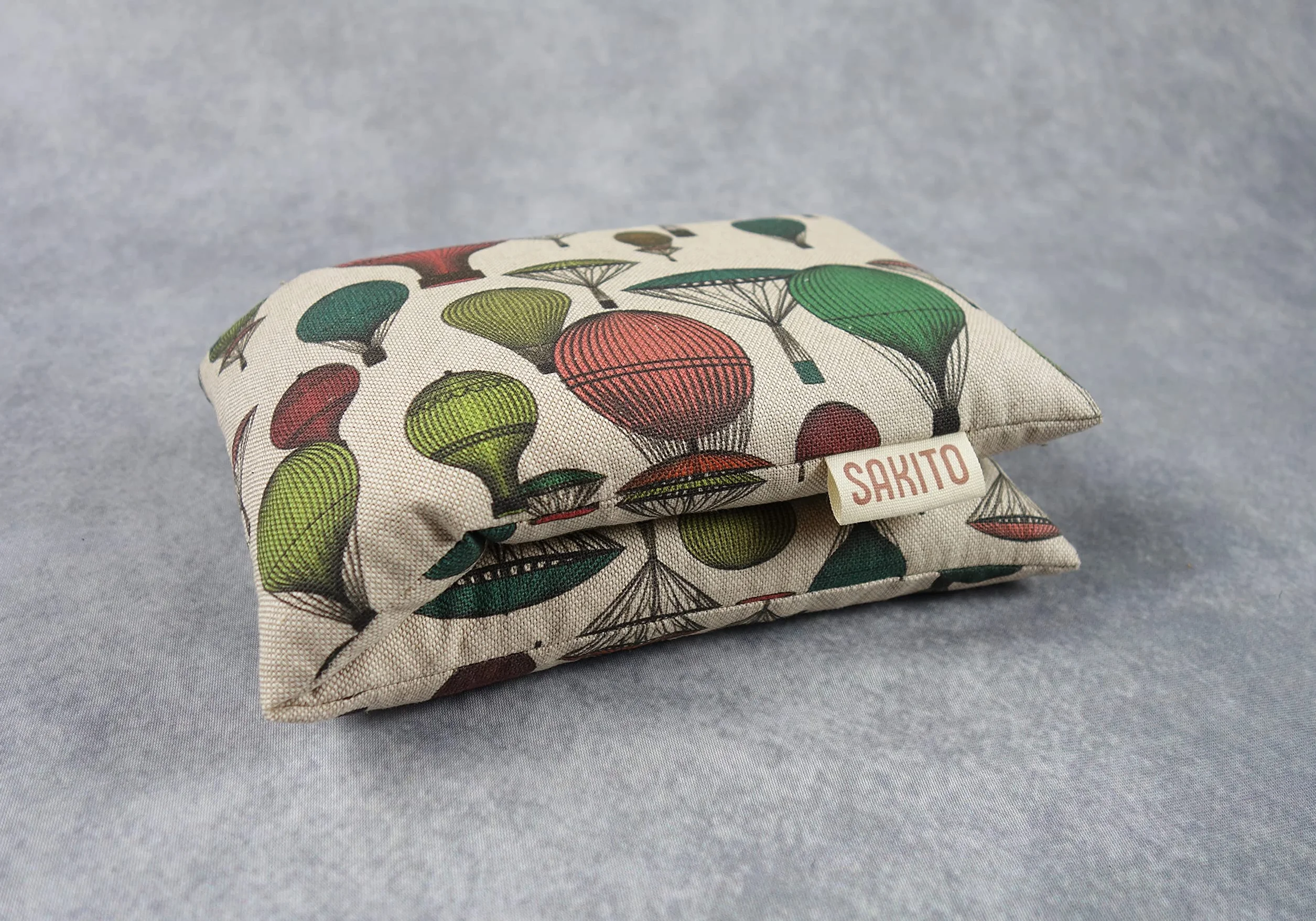 Cuscino Termico Cervicale Inodore (42x12 cm) - Cuscino Cervicale Riscaldante - Cervicale Riscaldante - Scalda Collo Cervicali - Scaldino con Semi - Cuscino di Semi di Grano Non Profumato