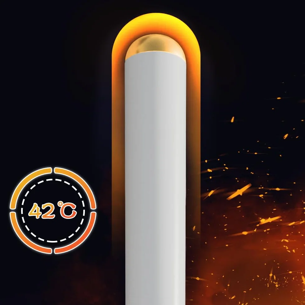 SXOVO Asta Riscaldante per Sex Toy, Bastone Riscaldante per Masturbatore Uomo, Bastone Riscaldante USB a Temperatura Costante da 42°C, Accessori per Sex Toys Uomo (Bianco)