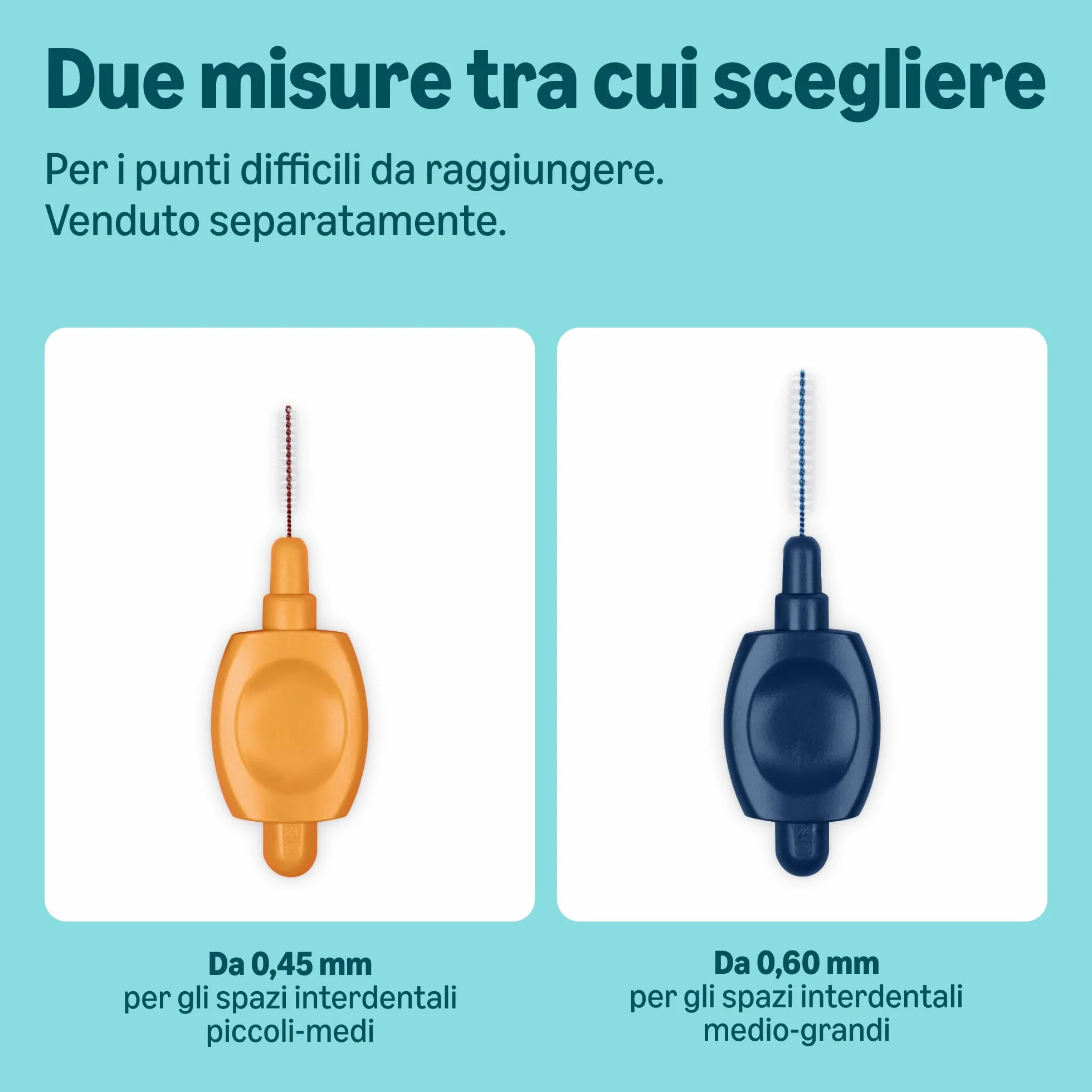Scovolini interdentali 0,45 mm 24 pezzi Arancione by Amazon