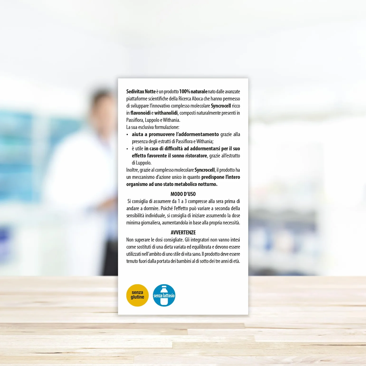 Aboca Sedivitax Notte Advanced Integratore Alimentare 50 Compresse con Withania, Passiflora e Luppolo - Favorisce l'Induzione e la Qualità del Sonno - Formato Convenienza