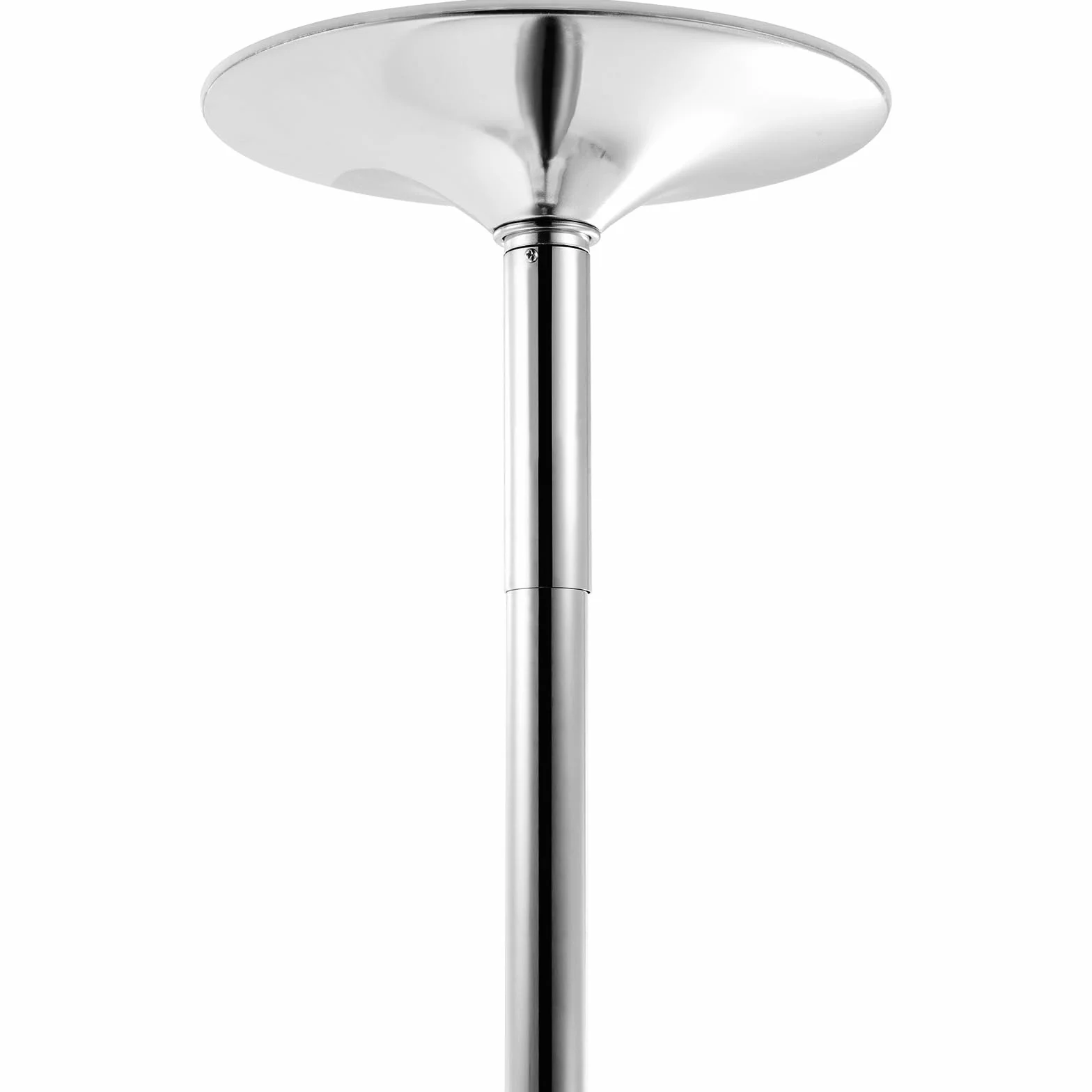 VEVOR Barra Asta da Ballo Professionale, Asta Danza Verticale Rimovibile, Acciaio Inox 45 mm, Altezza Regolabile