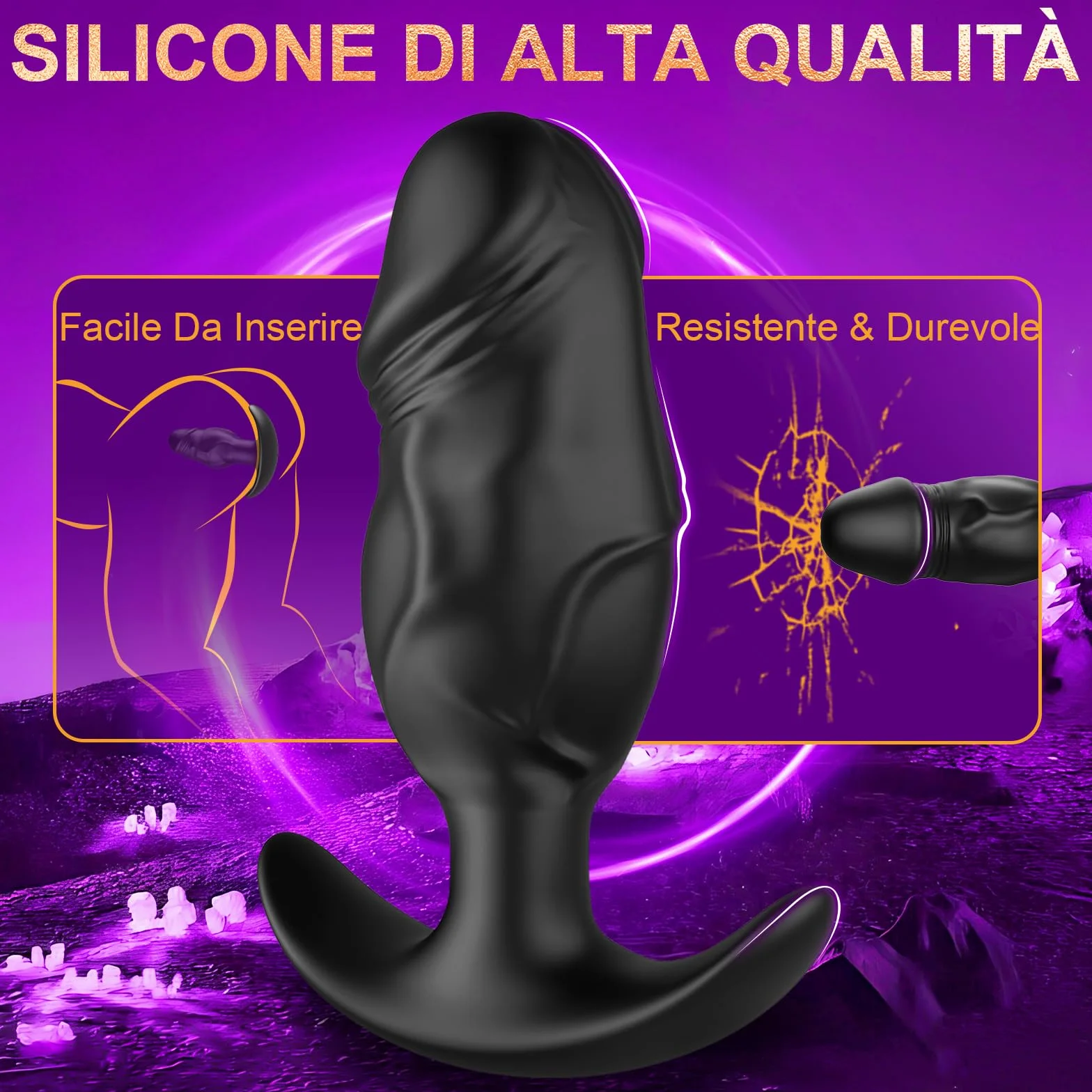 4PCS Plug Anale Dilatatore Donna Uomo Dildo Anale Dilatatore Sex toys Anal Plug Sexytoysys Donne Coppia Uomo Silicone Butt Plug Analesex Kit Anali Toys Sessuali Per Donne