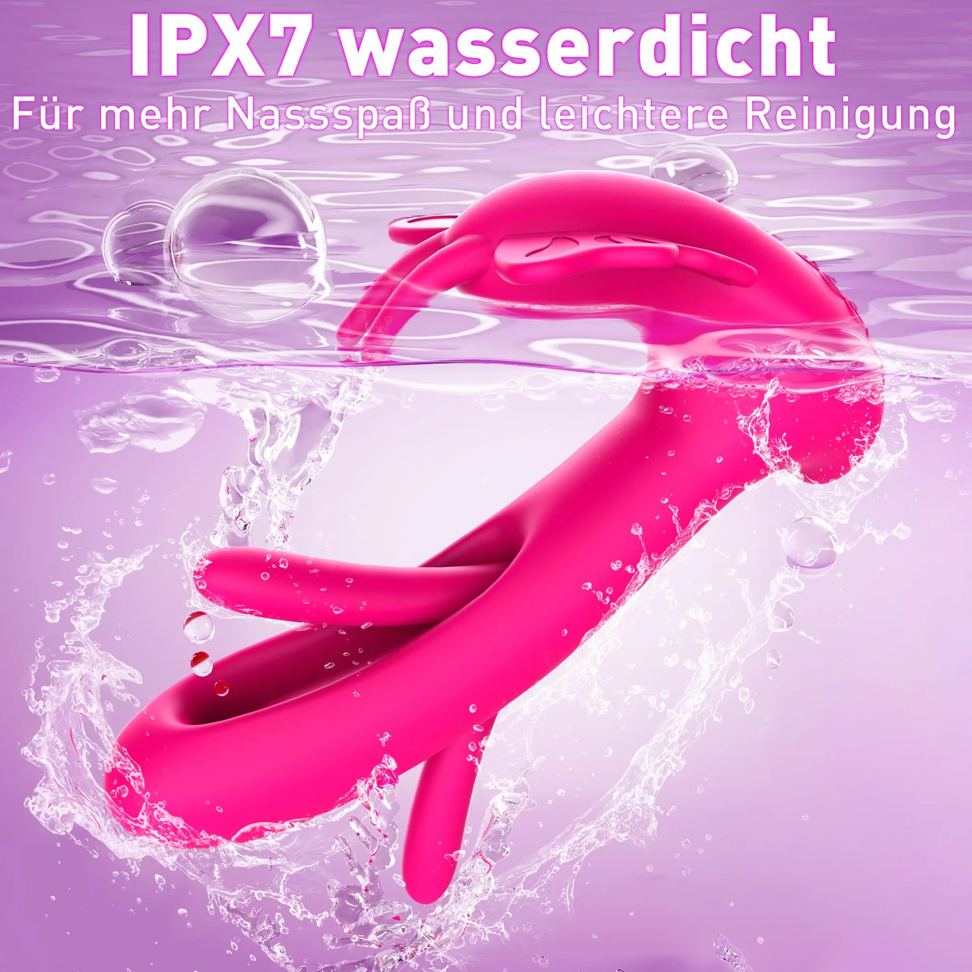 Vibratoreper Donna Professionale Design Cavo, Schiaffeggiare le dita Sex Toys Wireless Vibratori APP & Telecomando, Vibratore Stimolatore per Clitoride Sexytoysys Donna Coppia 9x9 Modalità