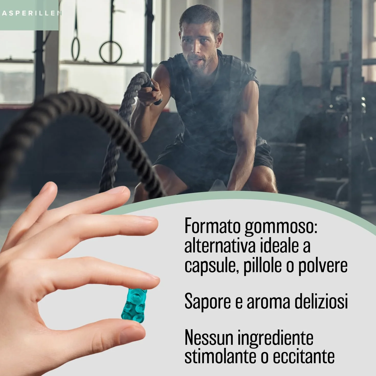 Creatina Monoidrata in Gommose Gusto Mirtillo - 100% Creatina Monoidrato per Prestazioni Fisiche e Potenza Muscolare - Vegano, Senza Glutine, Senza OGM, 60 Unità - Creatine Gummies