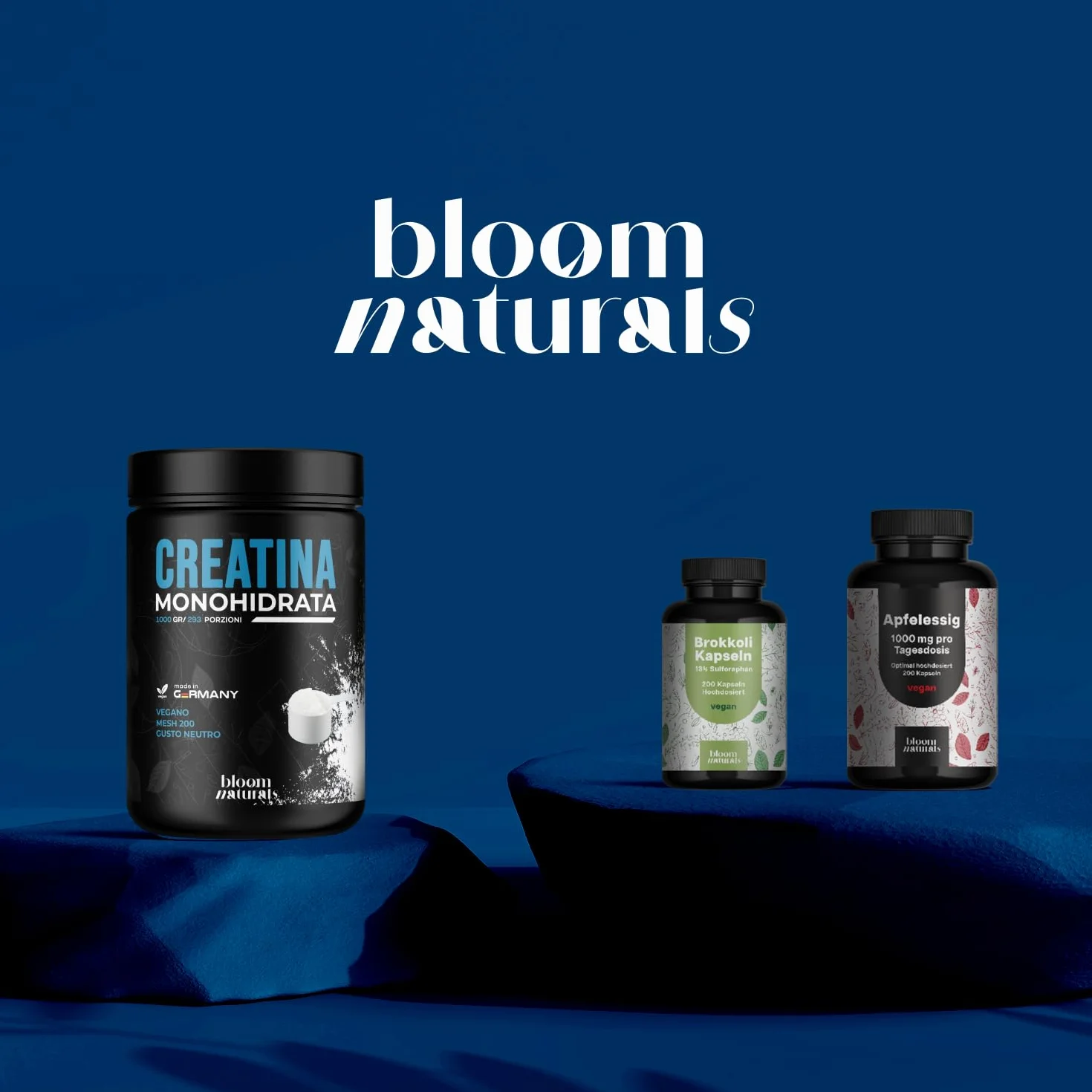 Creatina Monoidrata in Polvere 1000g – 293 Porzioni – Gusto Neutro, Mesh 200 – Vegana, Prodotta in Germania - Creatina Monoidrato Polvere - Creatine Monohydrate Pure - Testato in Laboratorio