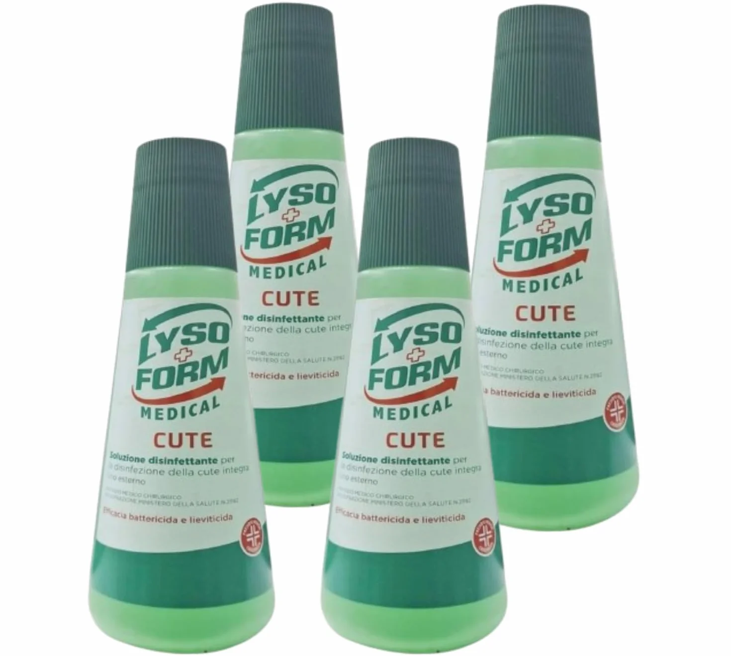 Disinfettante Liquido Medical Cute 250 ml Antibatterico non Aggressivo Presidio Medico Chirurgico Confezione da 4