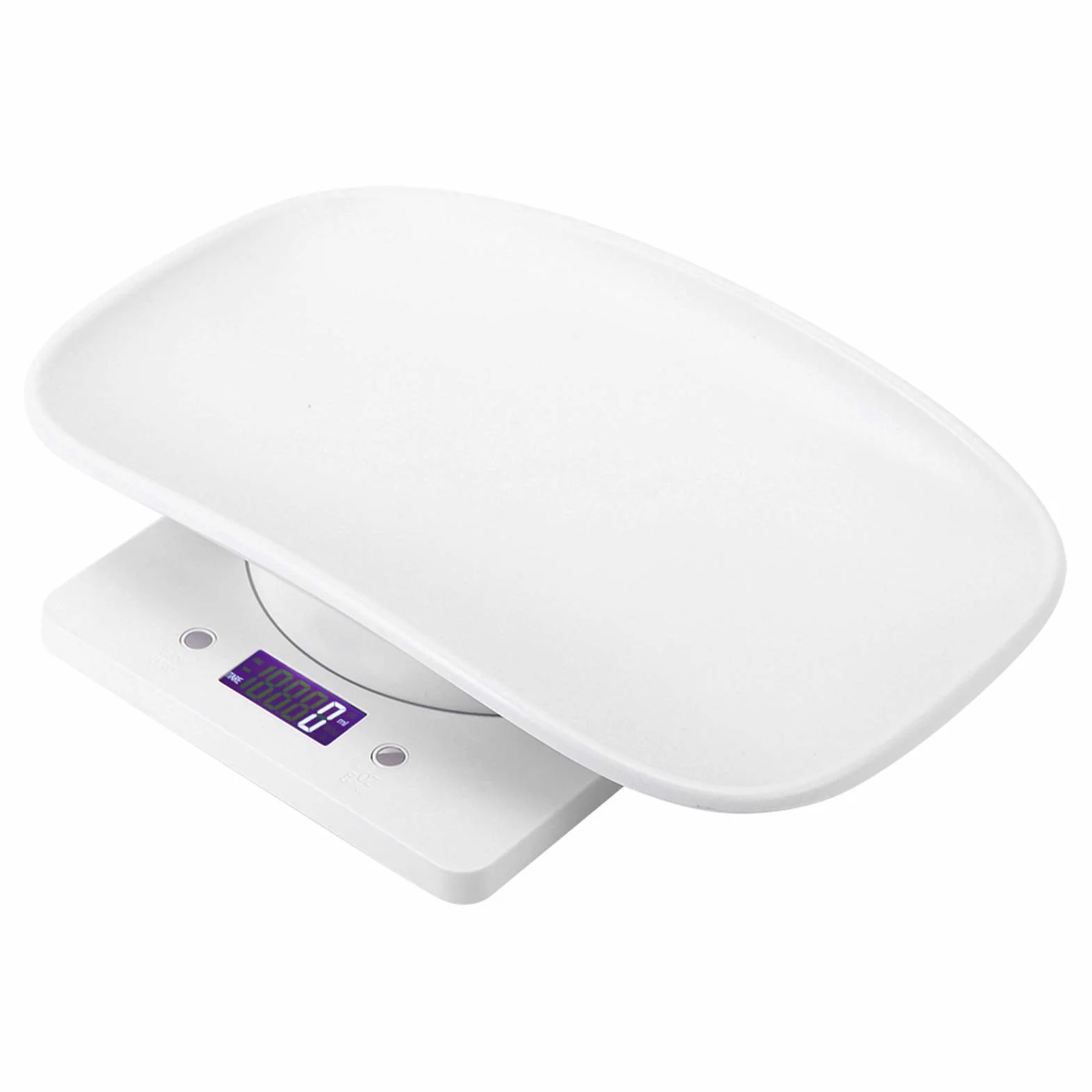 Bilancia Neonato Digitale Professionale 10kg/1g per Bambini Gatti Cani Piccoli Animali