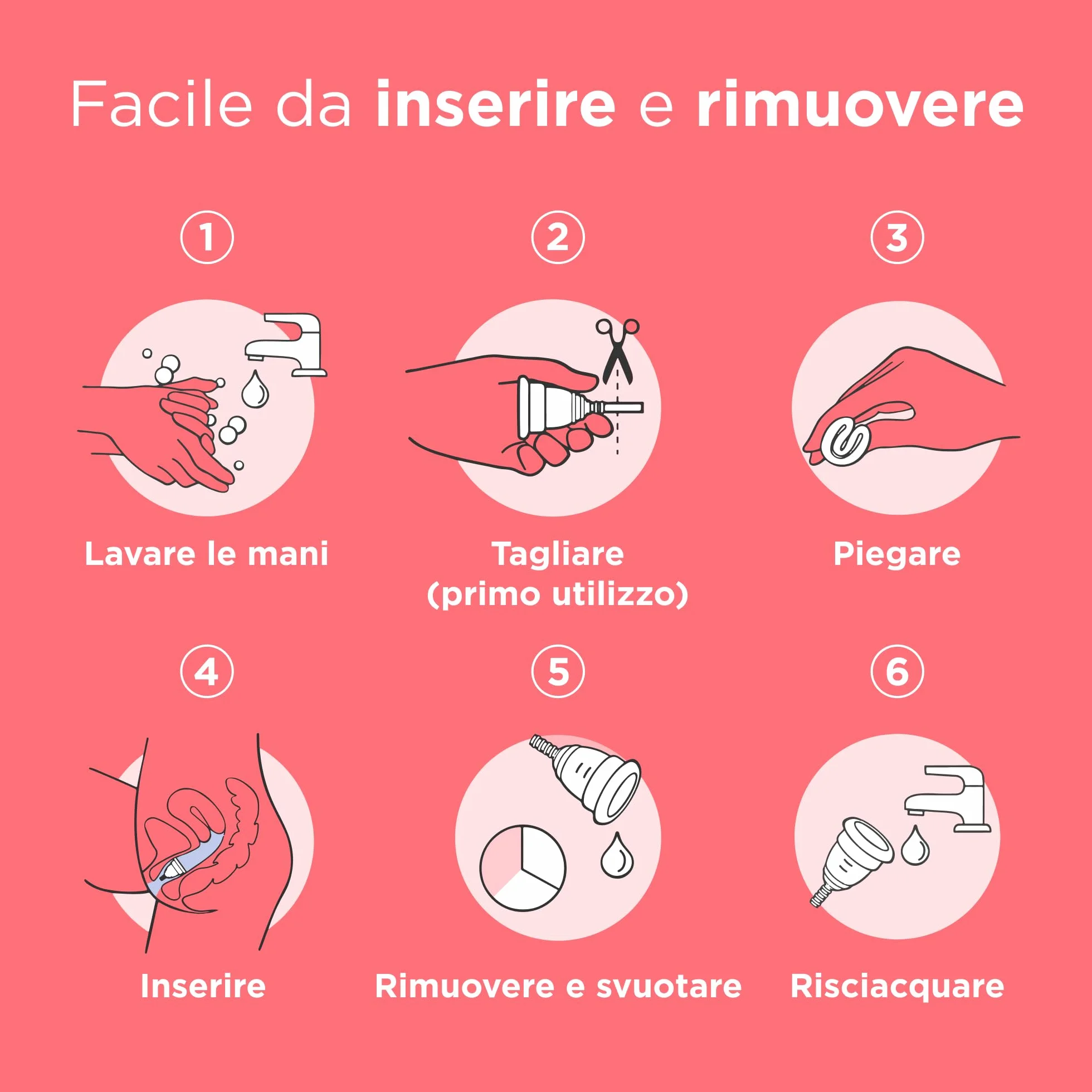 MOONCUP - Coppetta mestruale ecologica - Taglia A