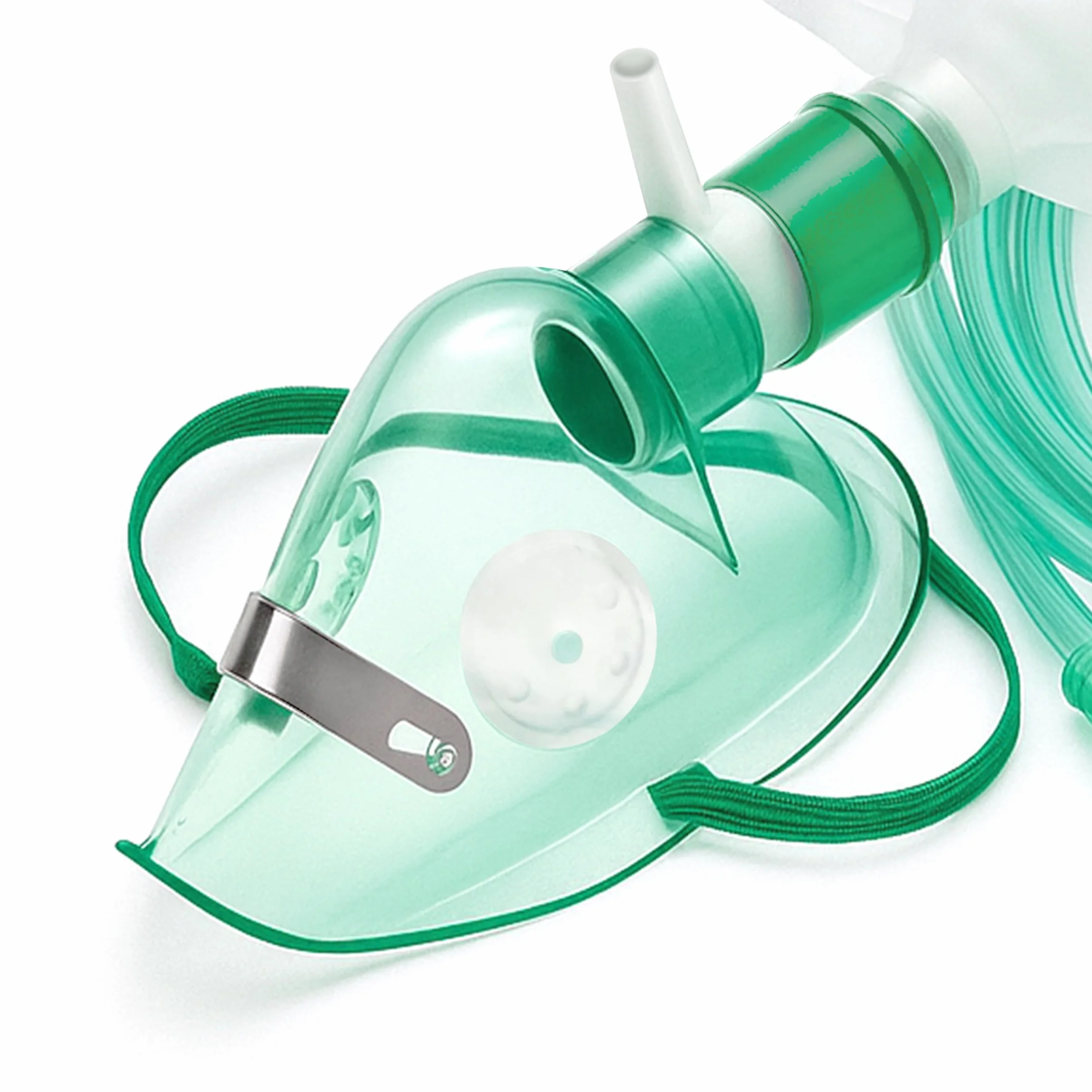 OX-MASK Maschera ossigeno con Reservoir tubo 200 cm Adulto con ferretto stringinaso