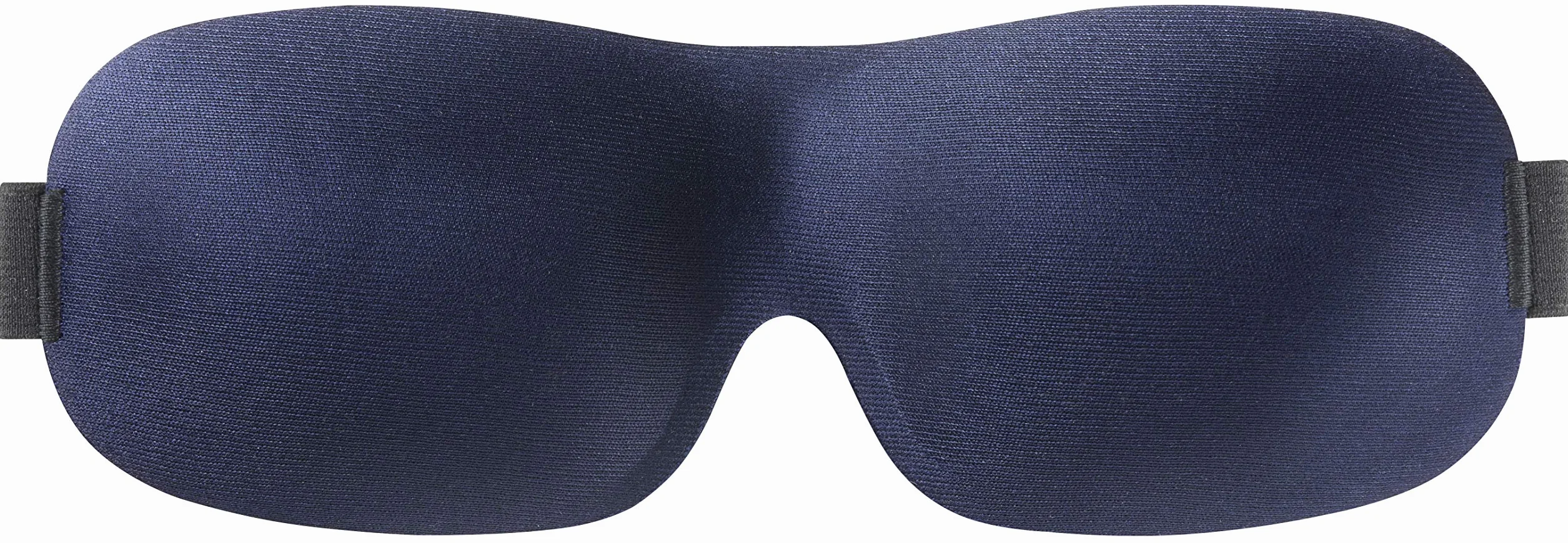 Ohropax Maschera per dormire 3D in blu, comoda maschera per gli occhi per dormire, morbida schiuma e delicata sulla pelle
