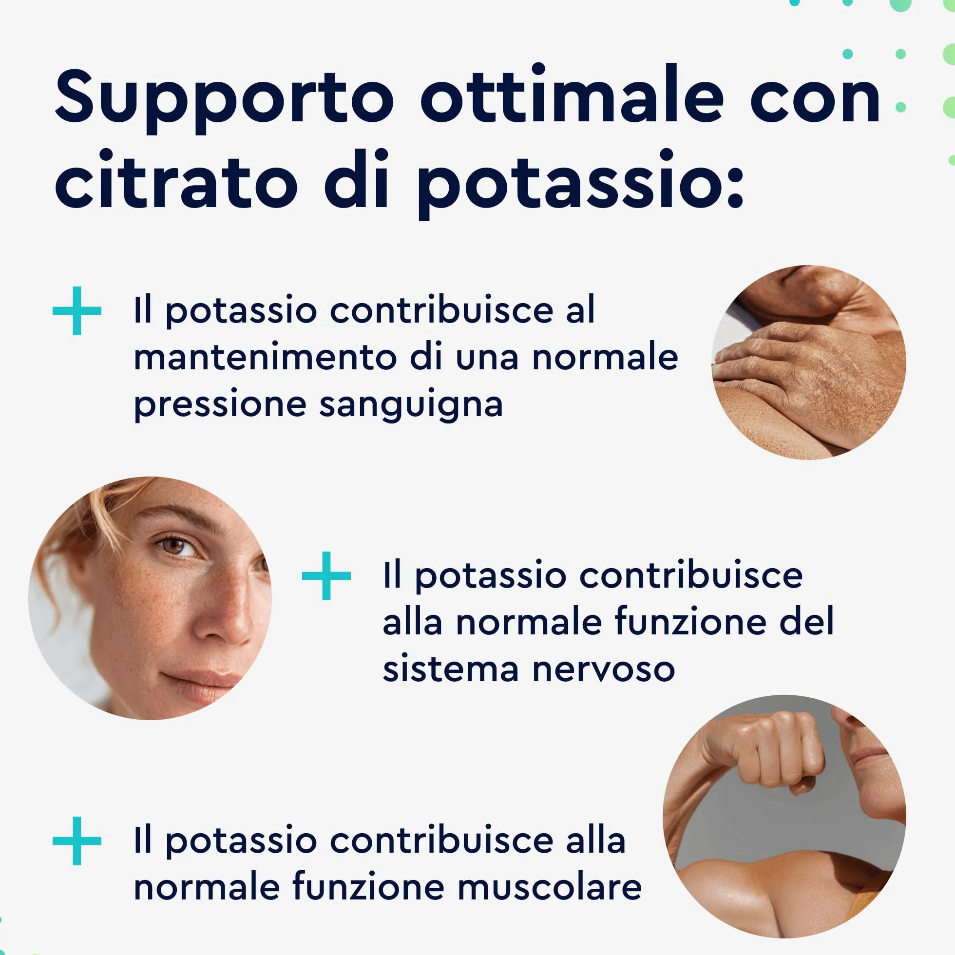 Potassio Integratore, 270 Capsule, Eletto PRODOTTO DELL'ANNO 2025, Vegano, 800mg Citrato di Potassio Puro, Scorta 4 Mesi, Supporto Muscoli Nervi e Pressione Sanguigna, Senza Additivi, 100% Vegan
