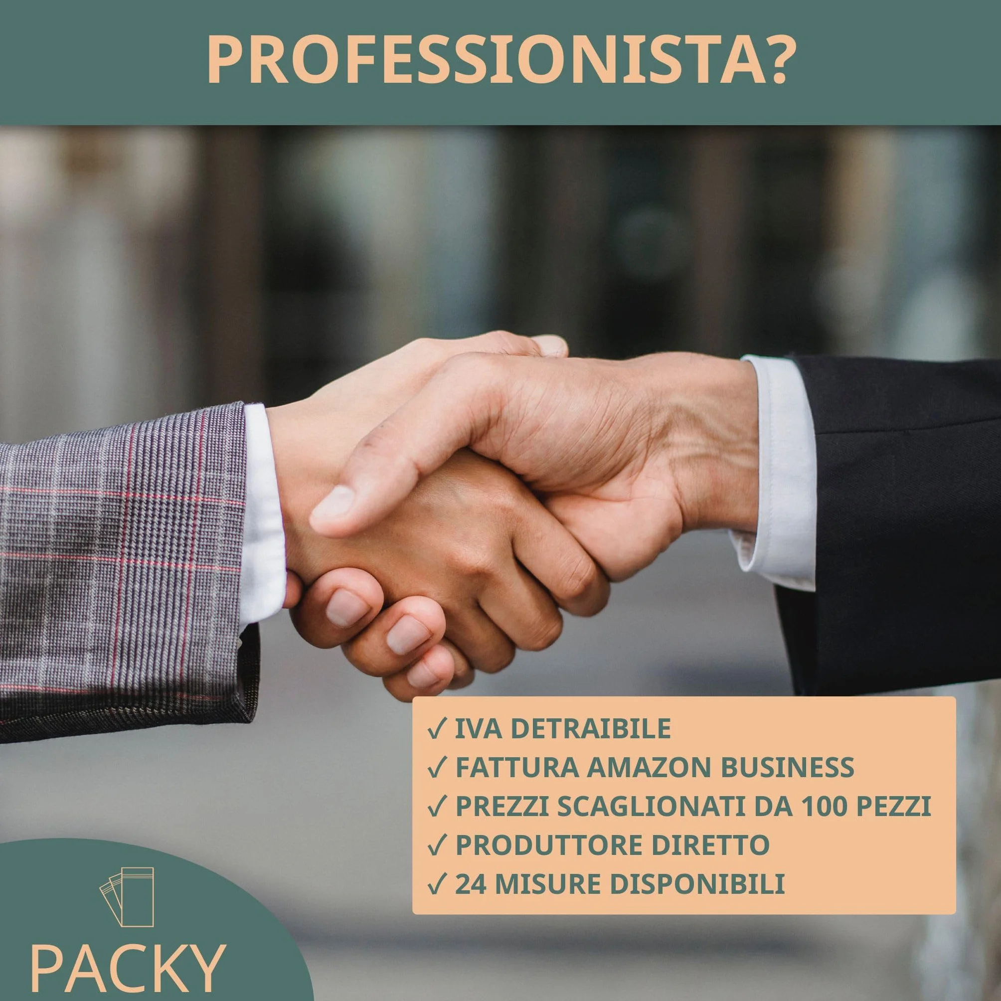 PACKY - Sacchetti Plastica Richiudibili 4x6 Cm - 100 Pezzi - Bustine Trasparenti Richiudibili | Ampia scelta