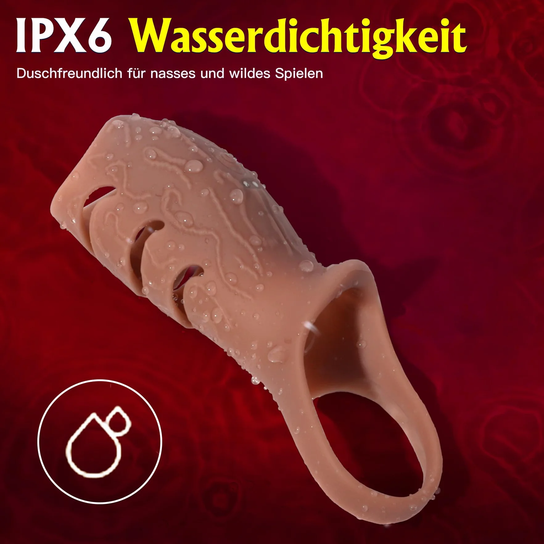 Anello Vibrante Sexytoysys Uomo Coppia 10X Vibratore Pene con APP