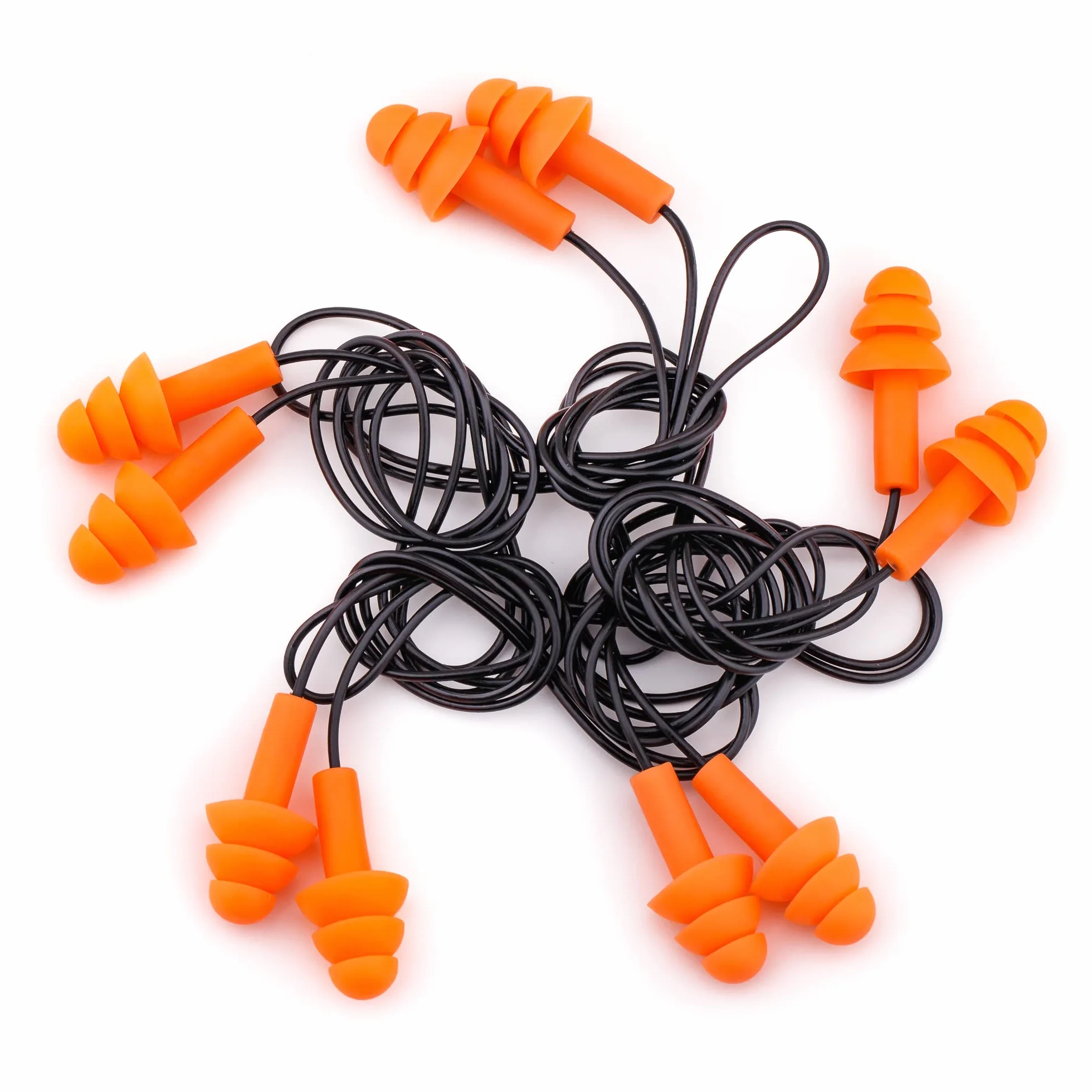 Mivos Tappi per le Orecchie Riutilizzabili in Silicone, Riduzione del Rumore 32 DB