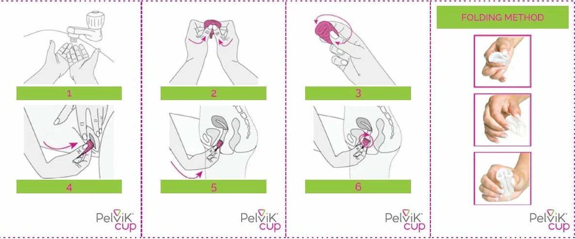 Cup - Coppetta mestruale - Certificata FDA, morbida, rispetta il tuo Pavimento pelvico - scelta da ostetriche e medici (Large)