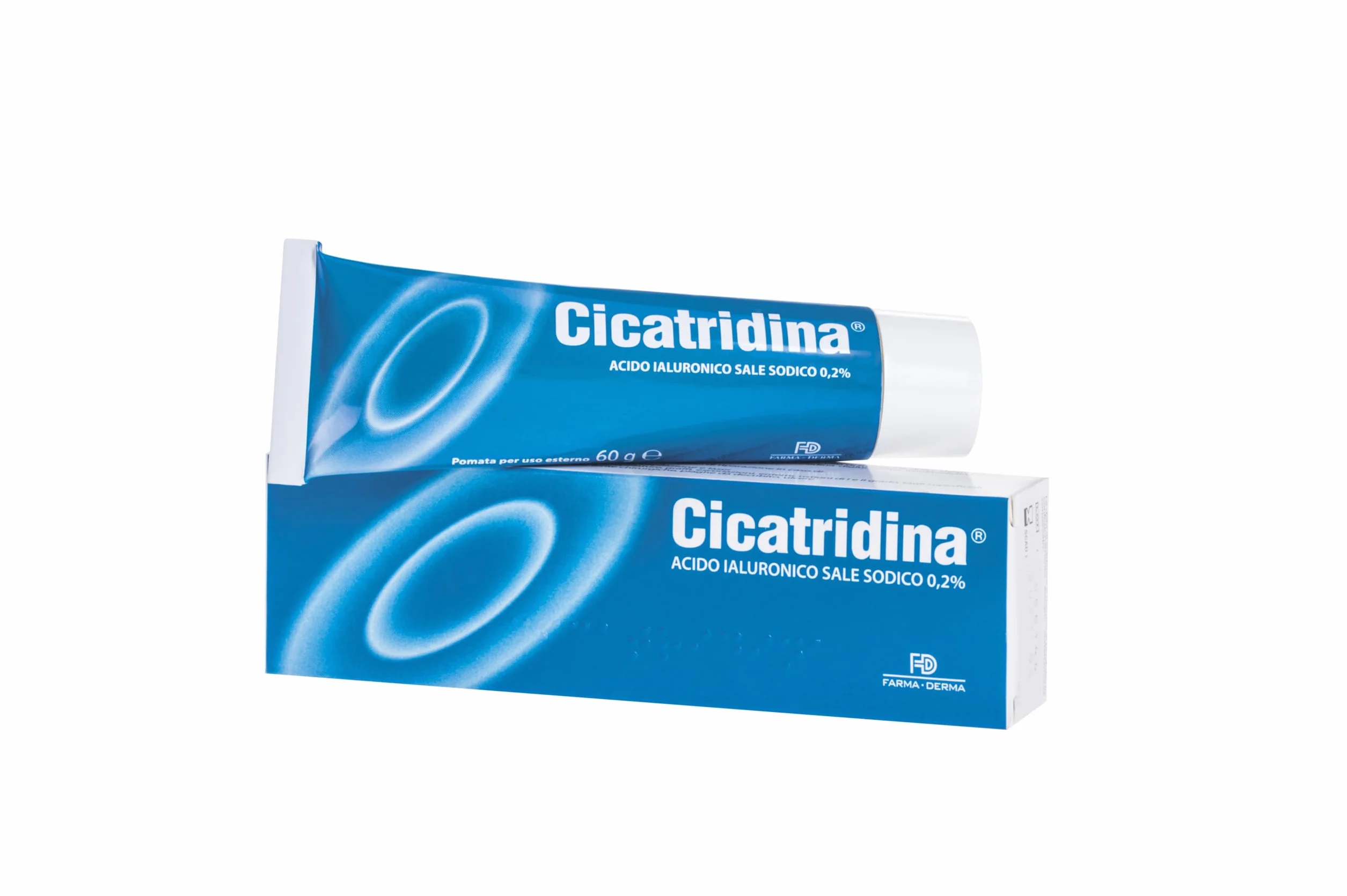 FARMA-DERMA Cicatridina Pomata 60g Acido Ialuronico Sale Sodico 0,2% | Riparazione Barriera Cutanea | Irritazioni, Arrossamenti, Lesioni Superficiali e Profonde | Uso Cutaneo Adulti e Bambini