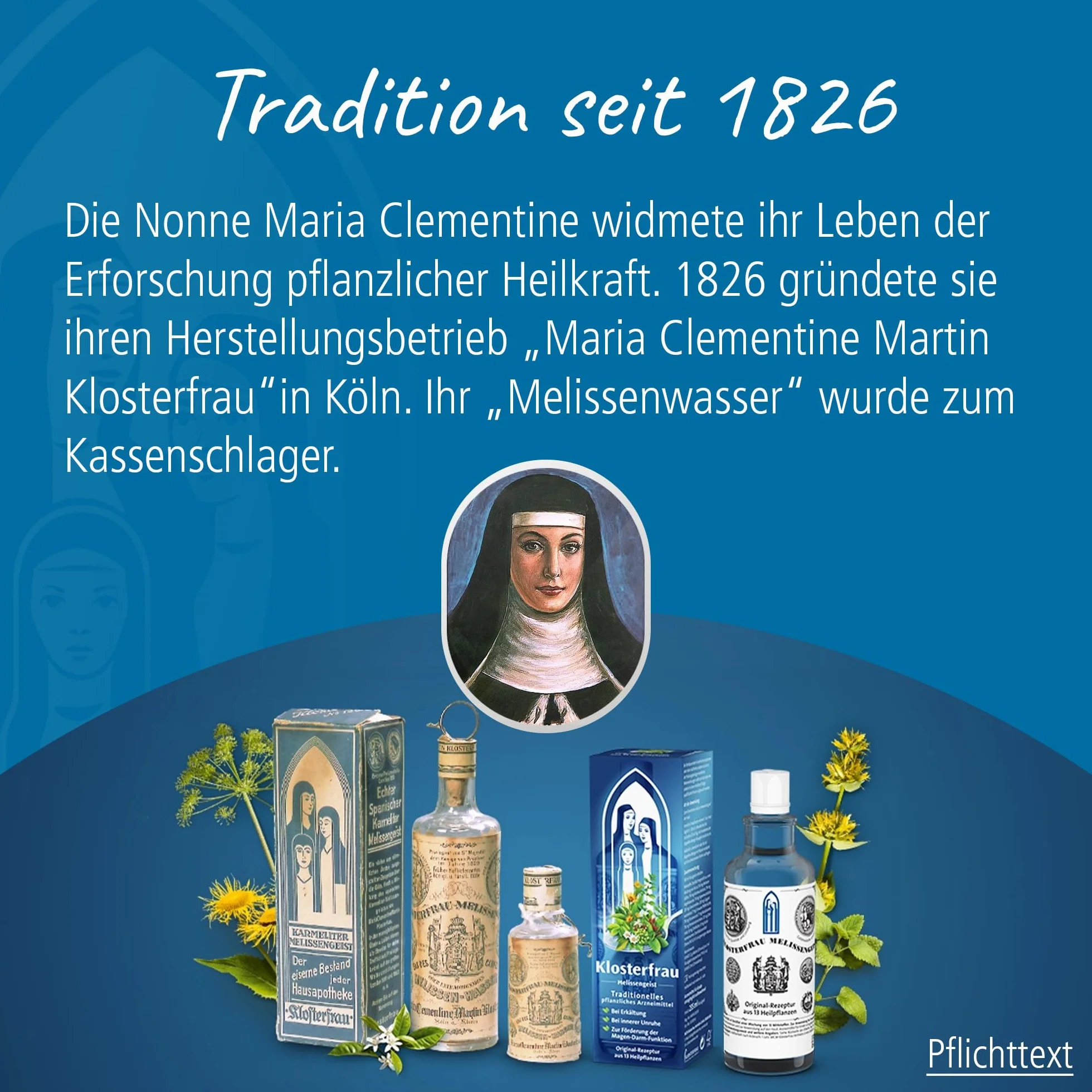 Klosterfrau Melissengeist Flüssigkeit bei Erkältung, 155 ml