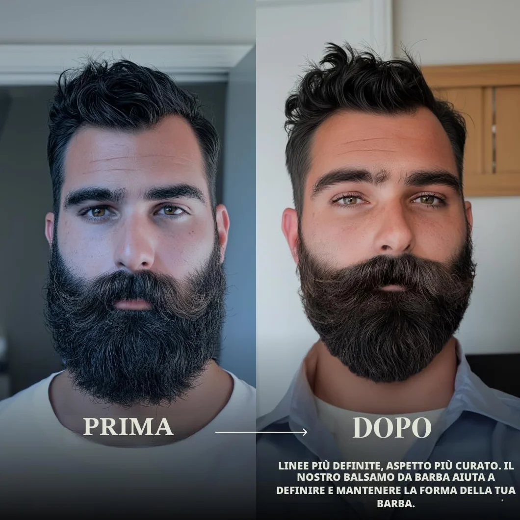Striking Viking Balsamo per Barba da Uomo - Profumo di Sandalo, 2 Once (59,15 g) - Balsamo Condizionante per Barba Senza Risciacquo e Styling - Realizzato con Oli di Argan e Jojoba di Derivazione