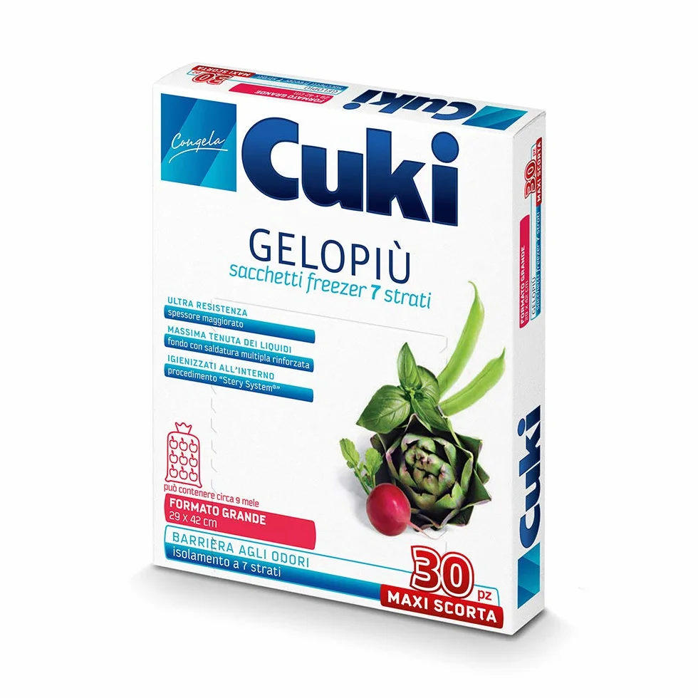 Cuki Sacchetti Gelo Grandi 29x42 30 Pz