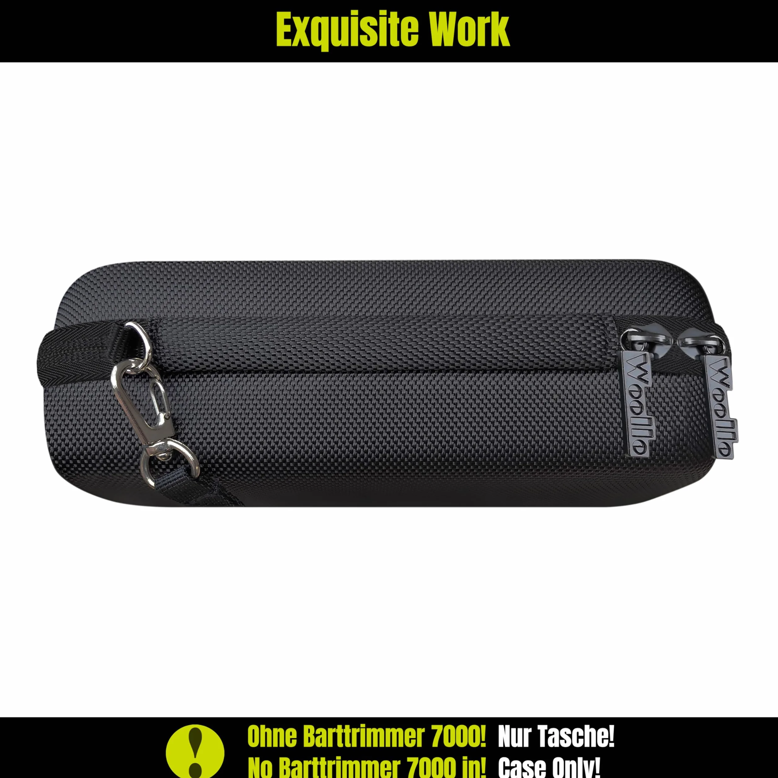 Custodia compatibile con Philips Rifinitore All-in-one Multigroom Serie 7000,Modello MG7962/30 MG7930/15 MG7950/15,per Barba,Capelli e Corpo,Custodia da Viaggio Rigida Impermeabile(Solo Custodia)