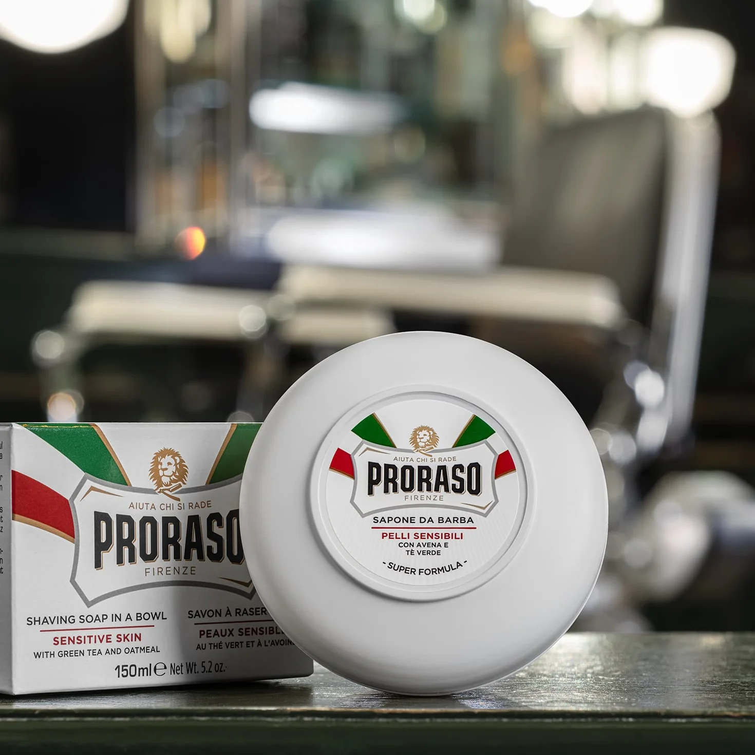 Proraso Ciotola Sapone da Barba, Pelli Sensibili, 150 Ml