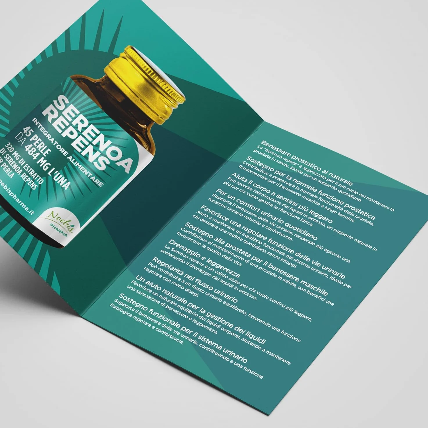 Noebis Pharma Serenoa Repens 320 mg 45 Softgels