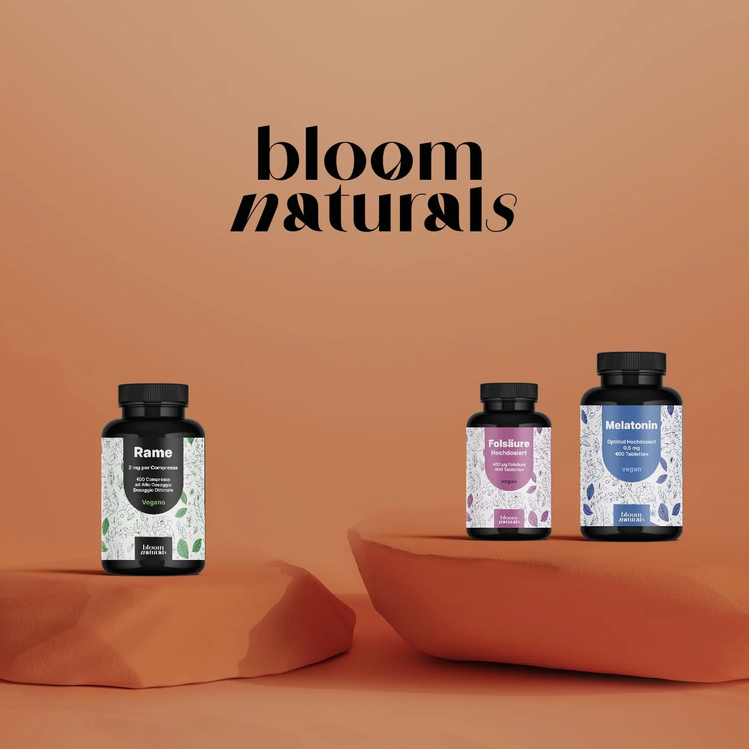 Rame Integratore - 400 Compresse Alto Dosaggio 2 mg - Rame Bisglicinato per Pelle e Capelli - Vegano & Prodotto in Germania - Testato in Laboratorio